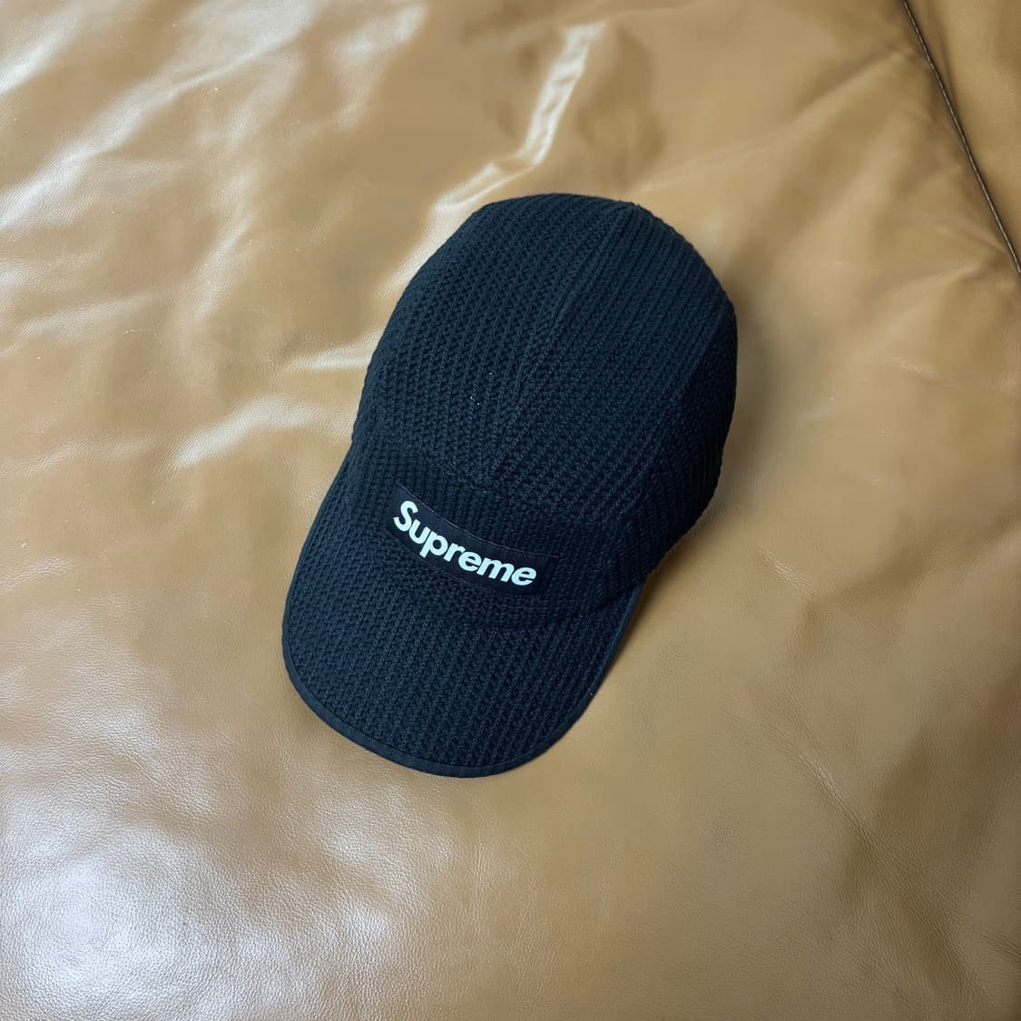 Supreme 슈프림 블랙 캠프캡 모자 (21ss Sting Black) 상품이미지6