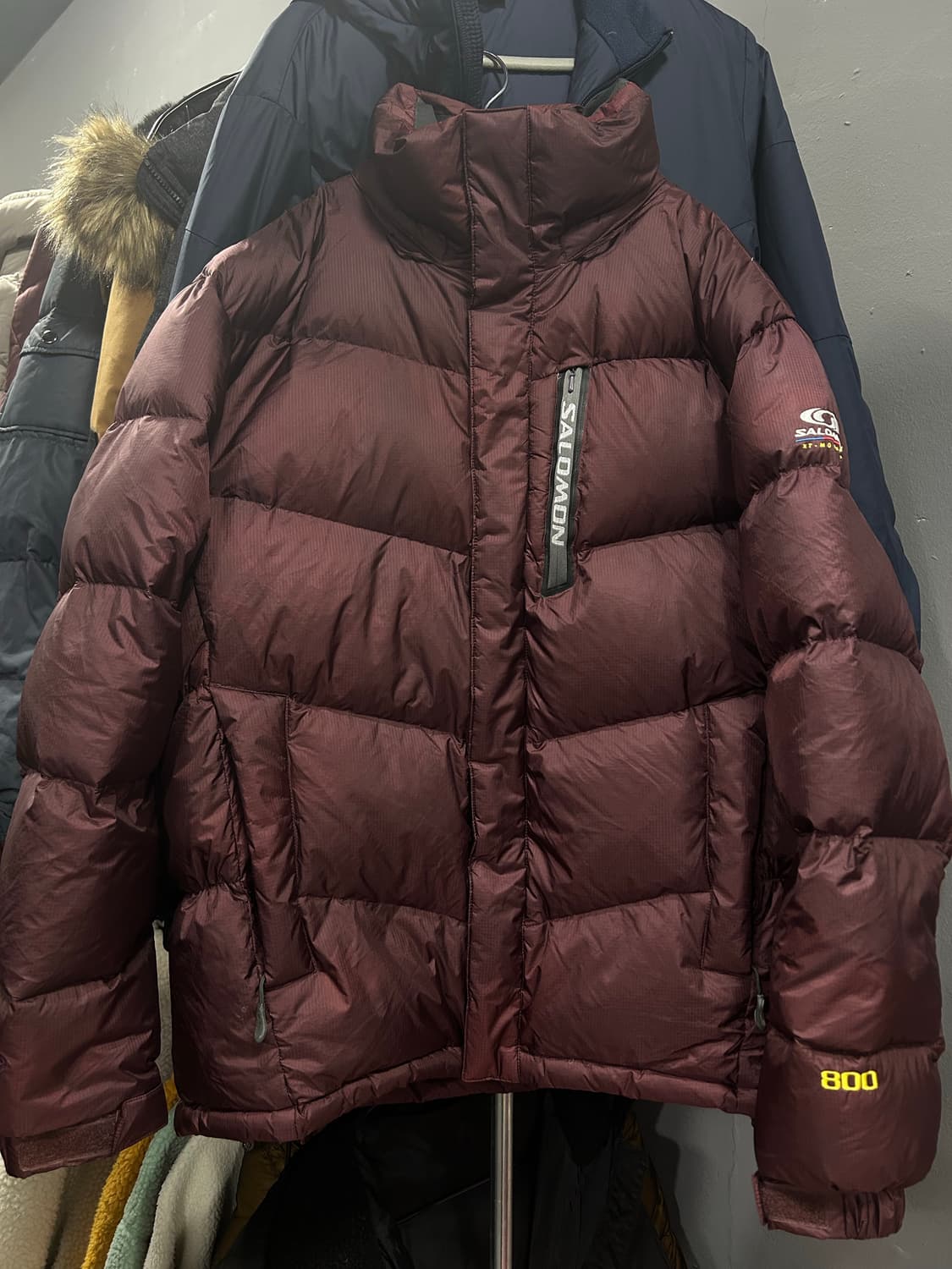 살로몬 구스다운 패딩(L, 800필) 상품이미지1