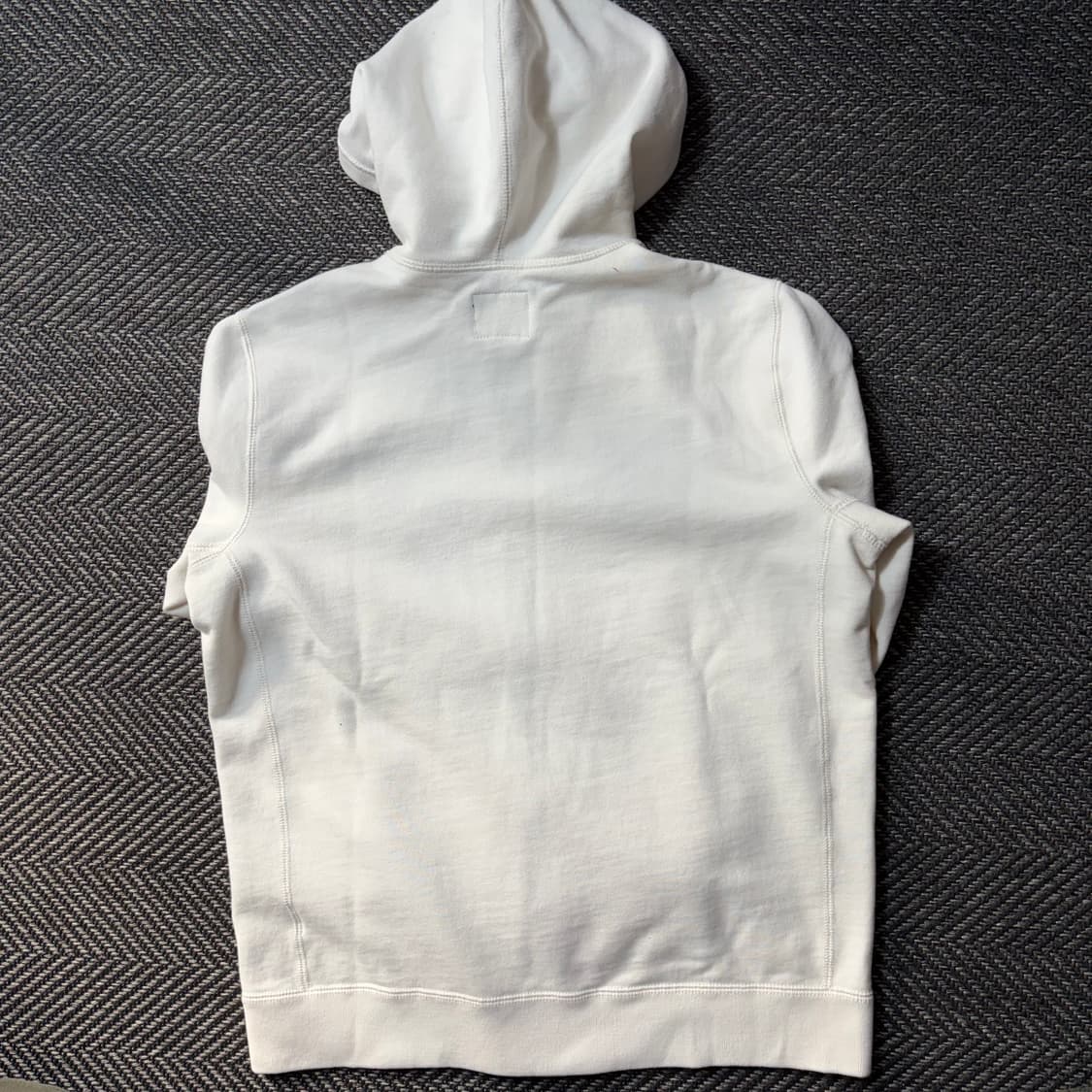 아베크롬비 울프죠 아이보리 기모 후드집업(M) 상품이미지2