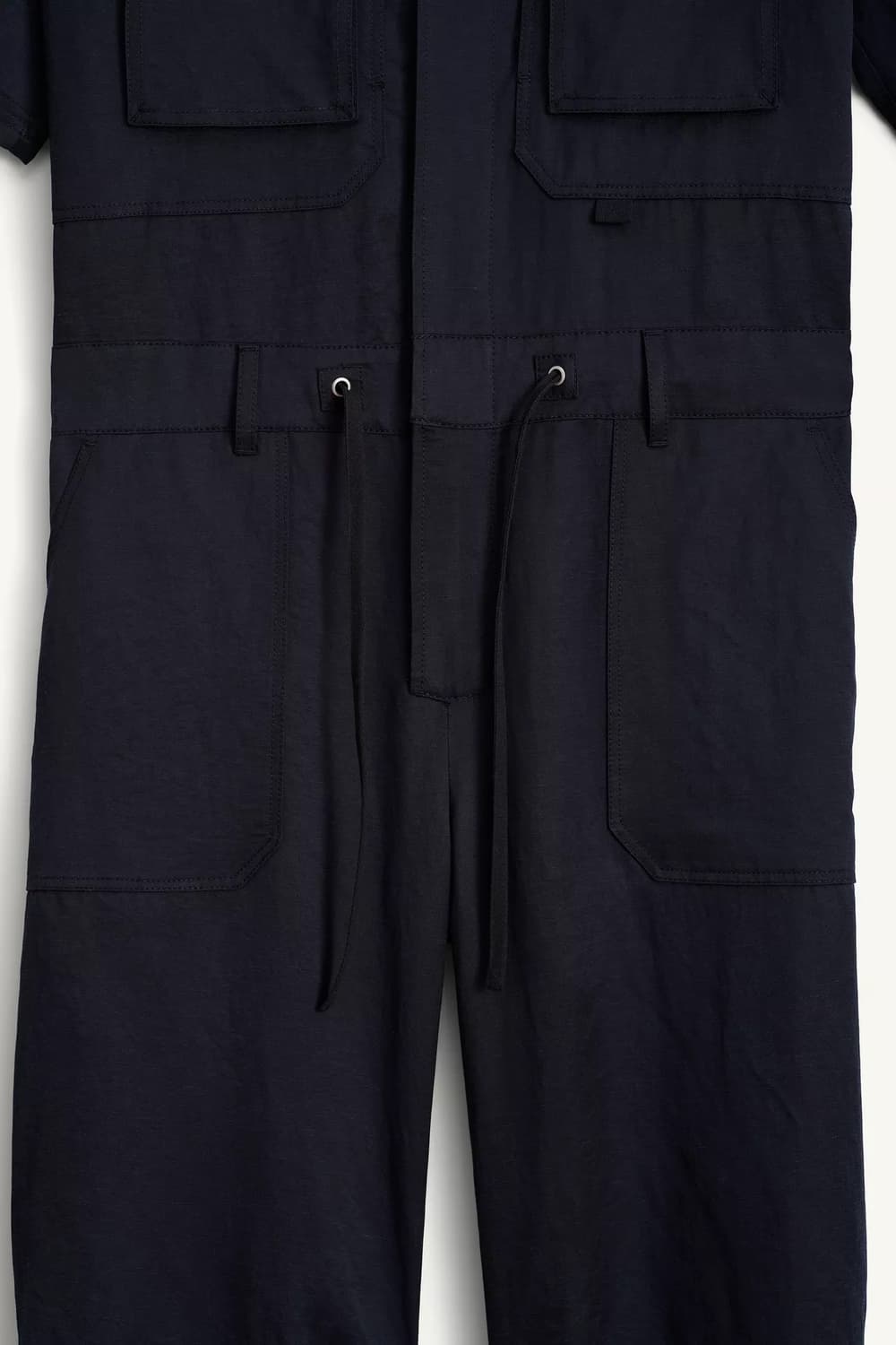 자라 SRPLS JMPST 14 린넨 비스코스 점프수트 L(KR 32) 상품이미지8