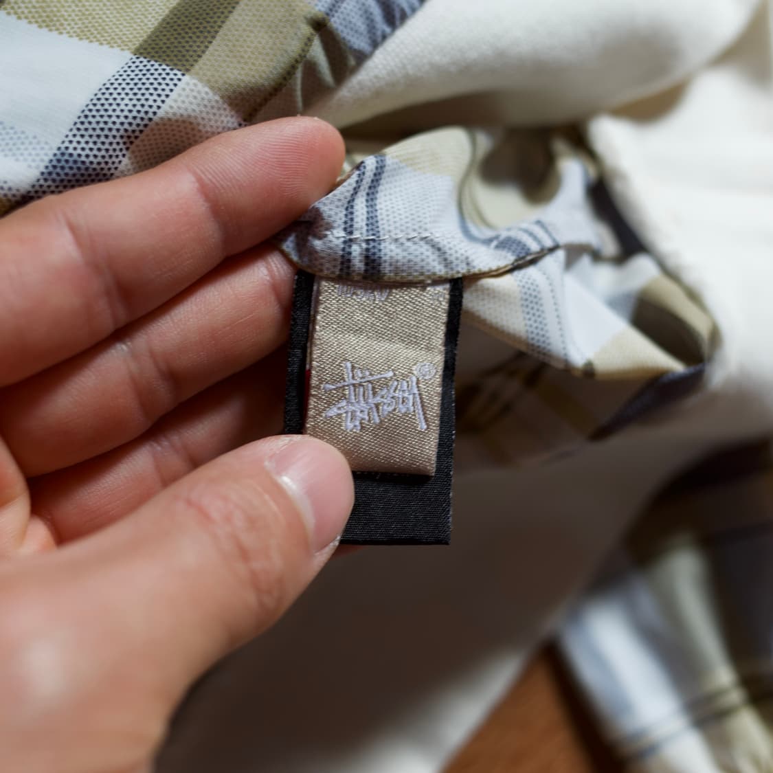 Stussy authentic check wind breaker  상품이미지9