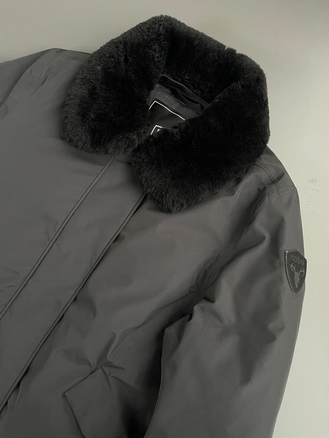 [S] 노비스 숏 패딩 레이 여성 다운 자켓 QR인증 상품이미지3