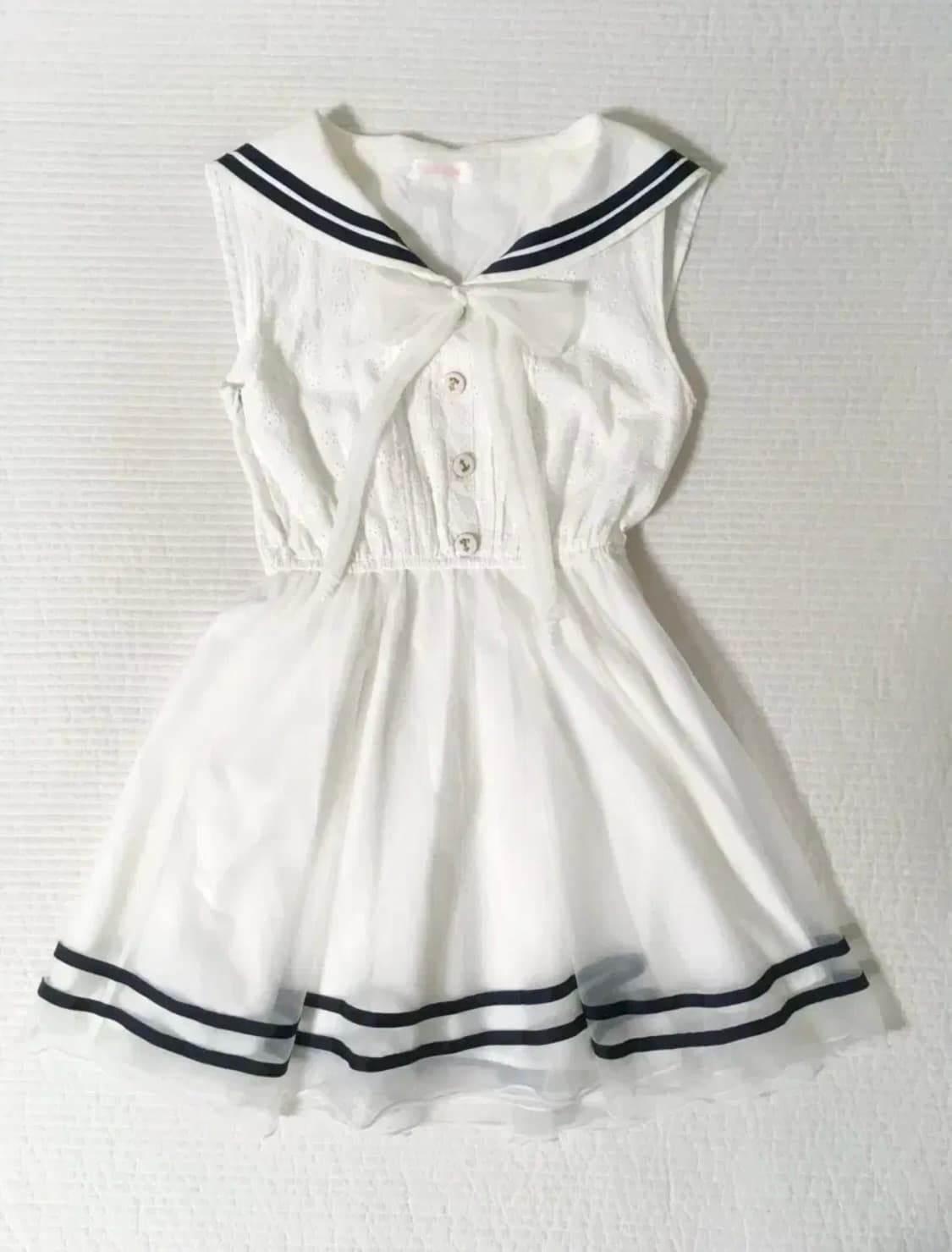 대대장!!) 리즈리사 히메갸루 세일러 원피스 상품이미지1