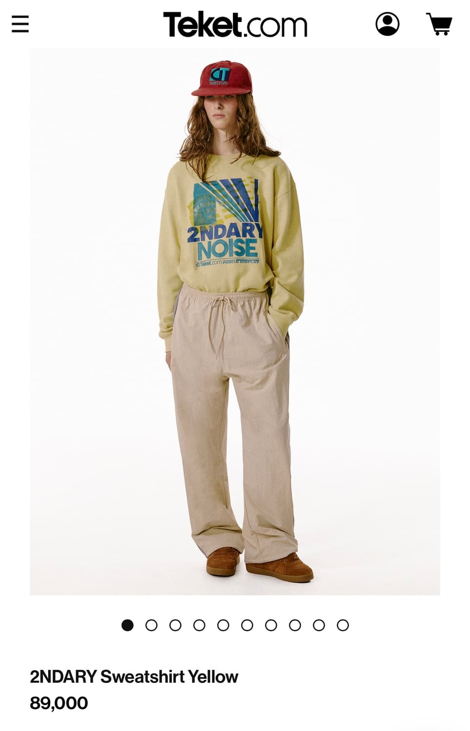 [Teket]테켓 2NDARY SWEATSHIRT 맨투맨 상품이미지4