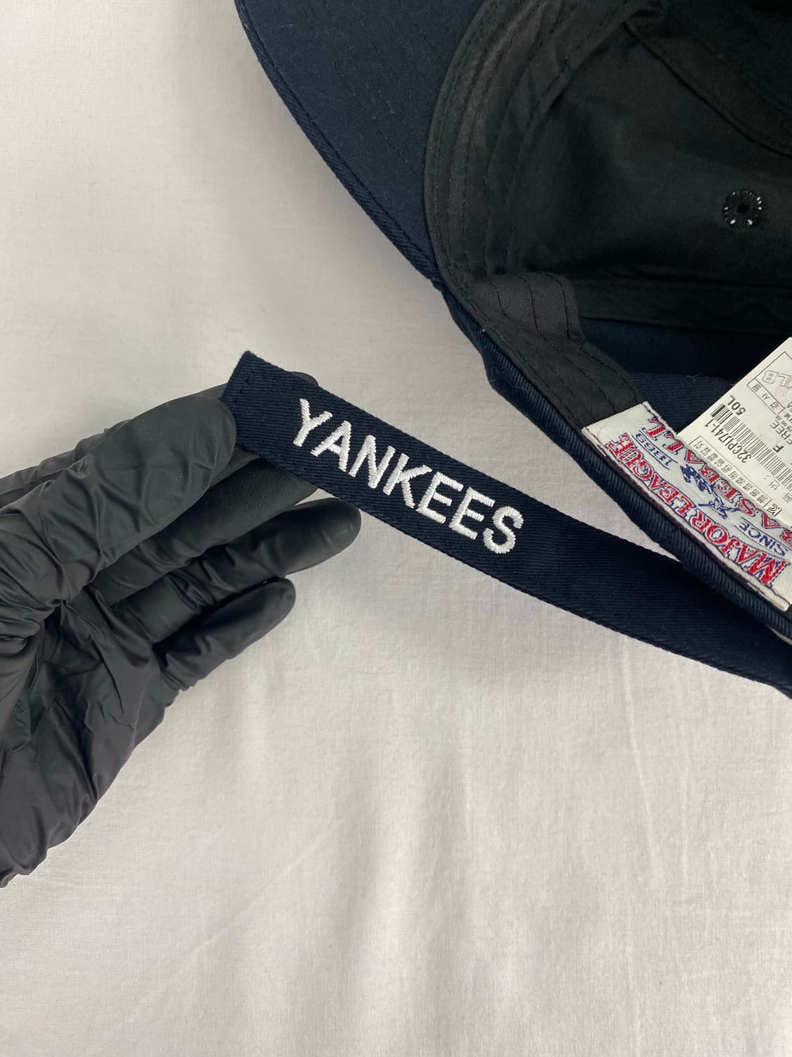 MLB 뉴욕양키스 네이비 사이드로고 우먼스 볼캡  상품이미지5