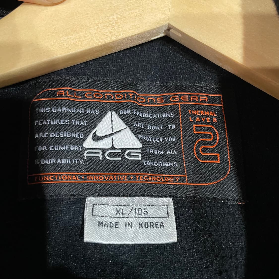 2000s NIKE 나이키 ACG 플리스 베스트 자켓 상품이미지7