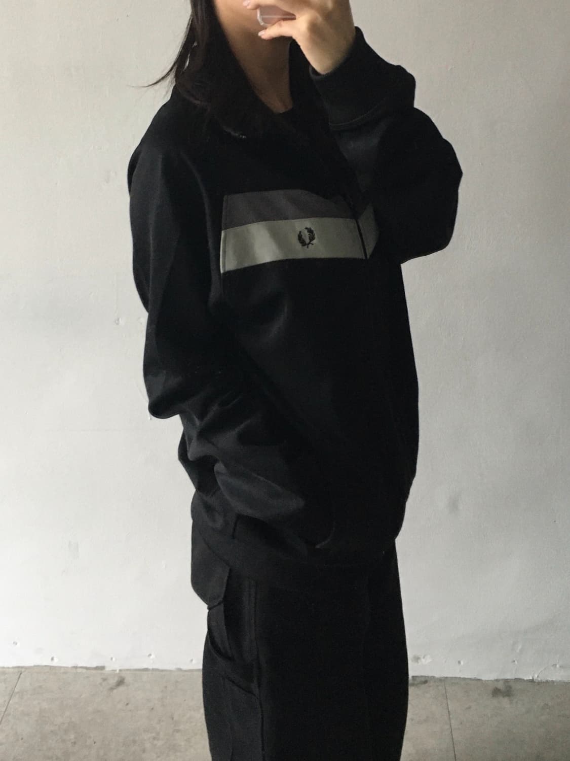 프레드페리 로고 져지 상품이미지2