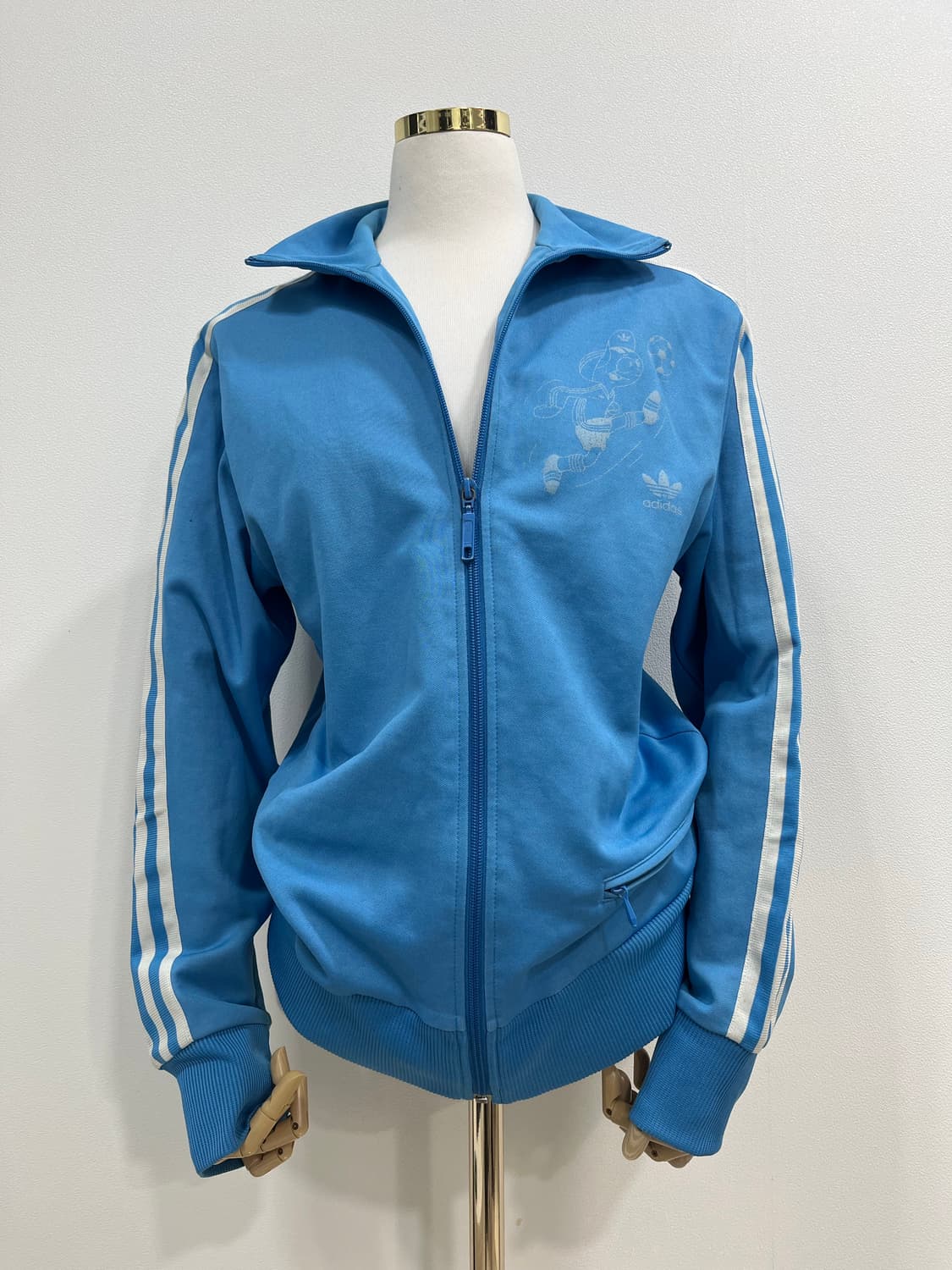 아디다스 파이어버드 스포티 트랙탑 져지 스카이블루 상품이미지1