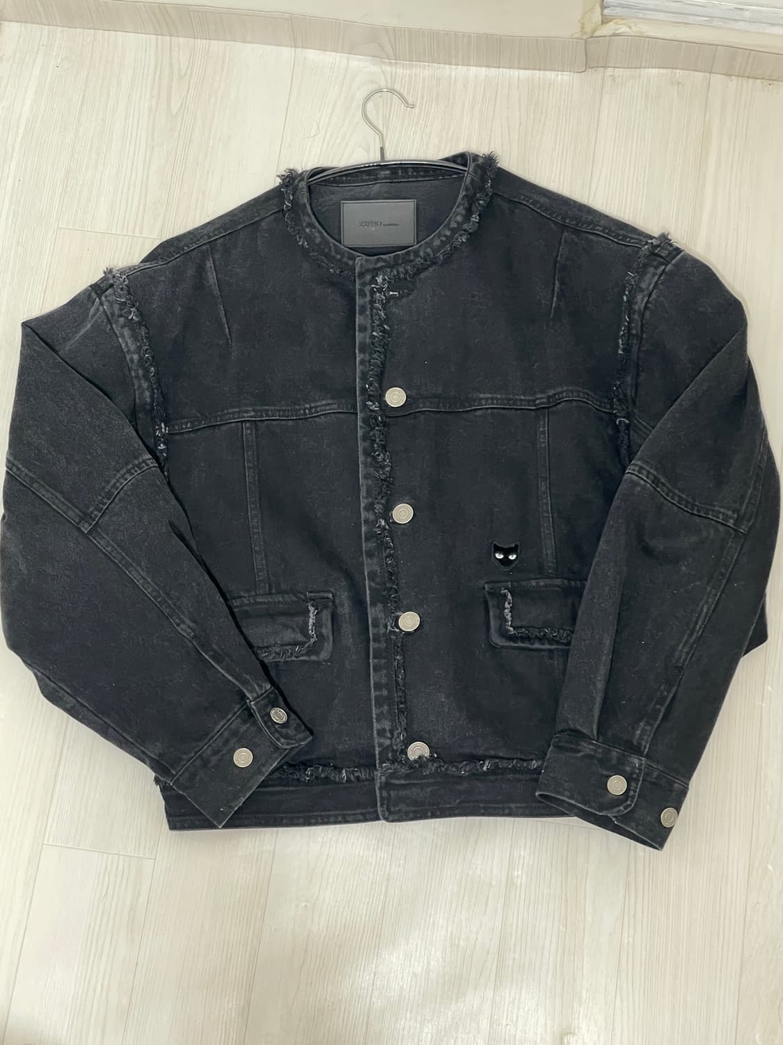 송지오옴므 25SS 지제로 라운드 넥 데님 점퍼 상품이미지1