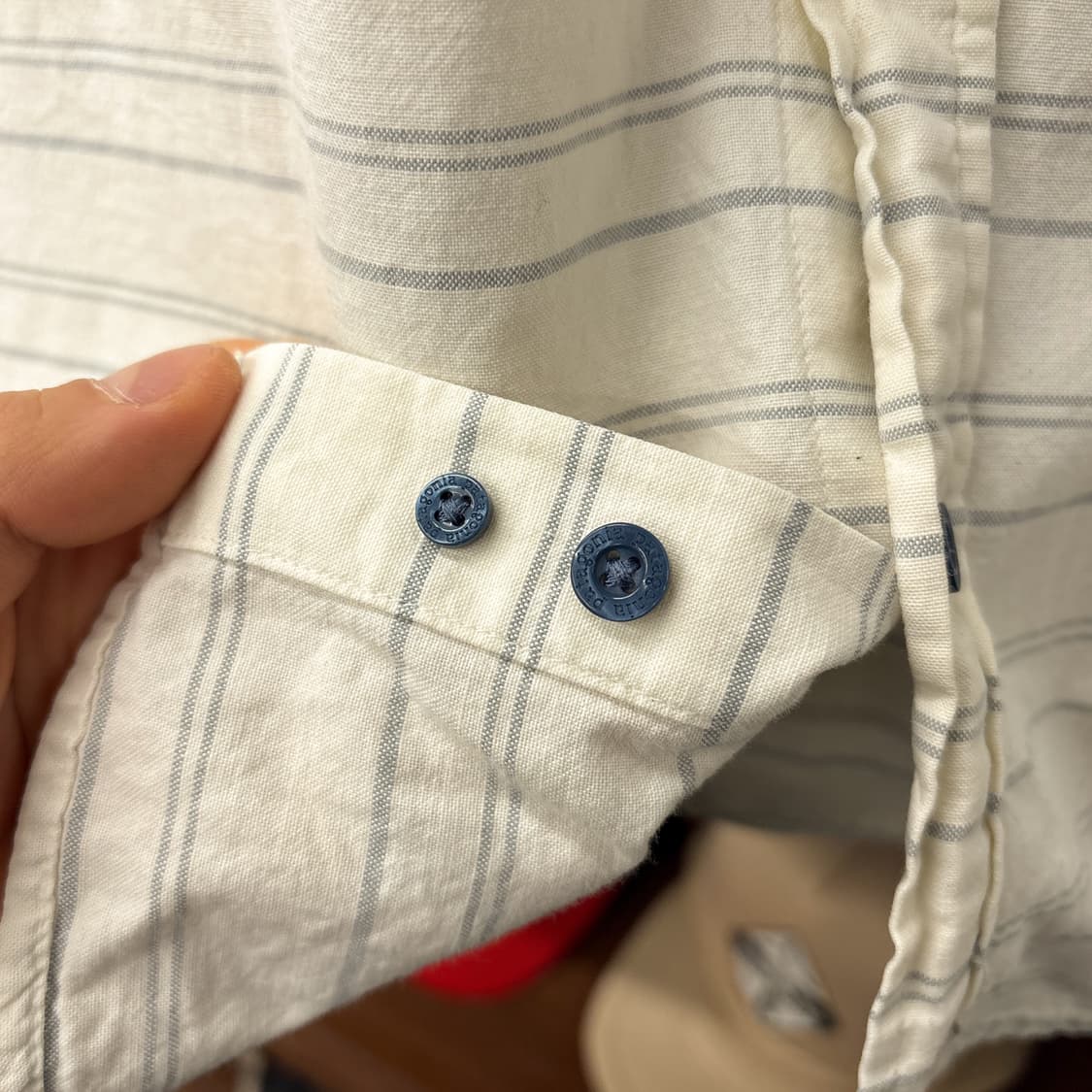 00s 파타고니아 멀티 스프라이트 옥스포드 버튼다운 반팔셔츠 N1246 상품이미지7