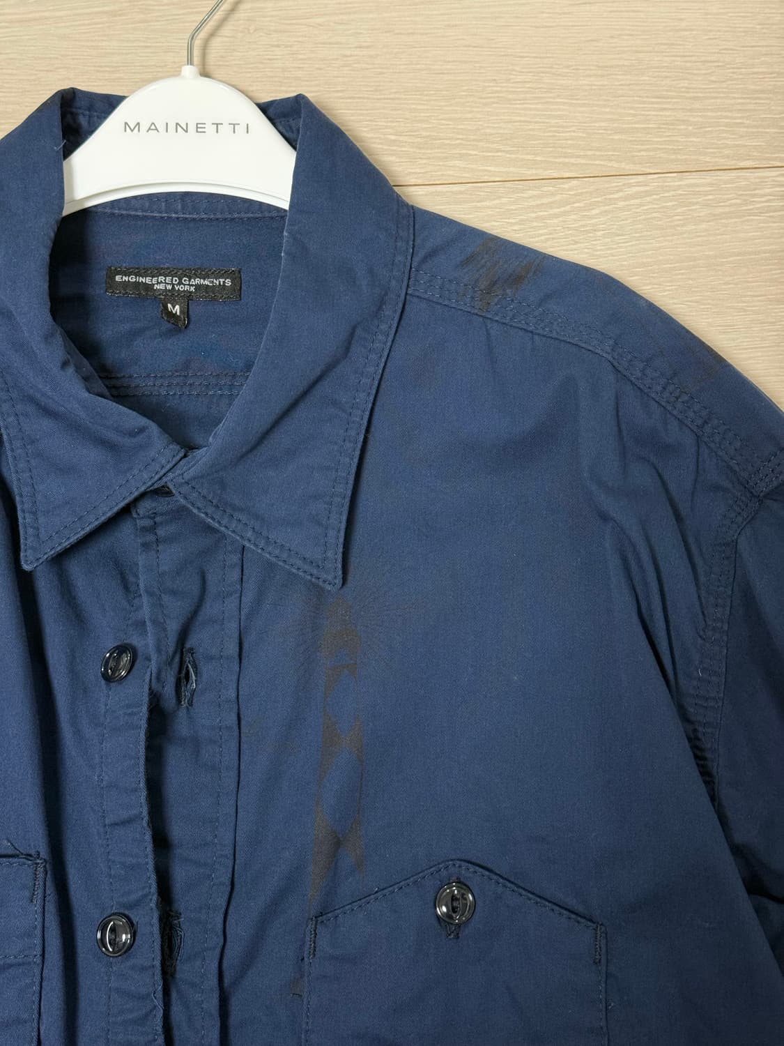 엔지니어드 가먼츠 워크셔츠 M 상품이미지4