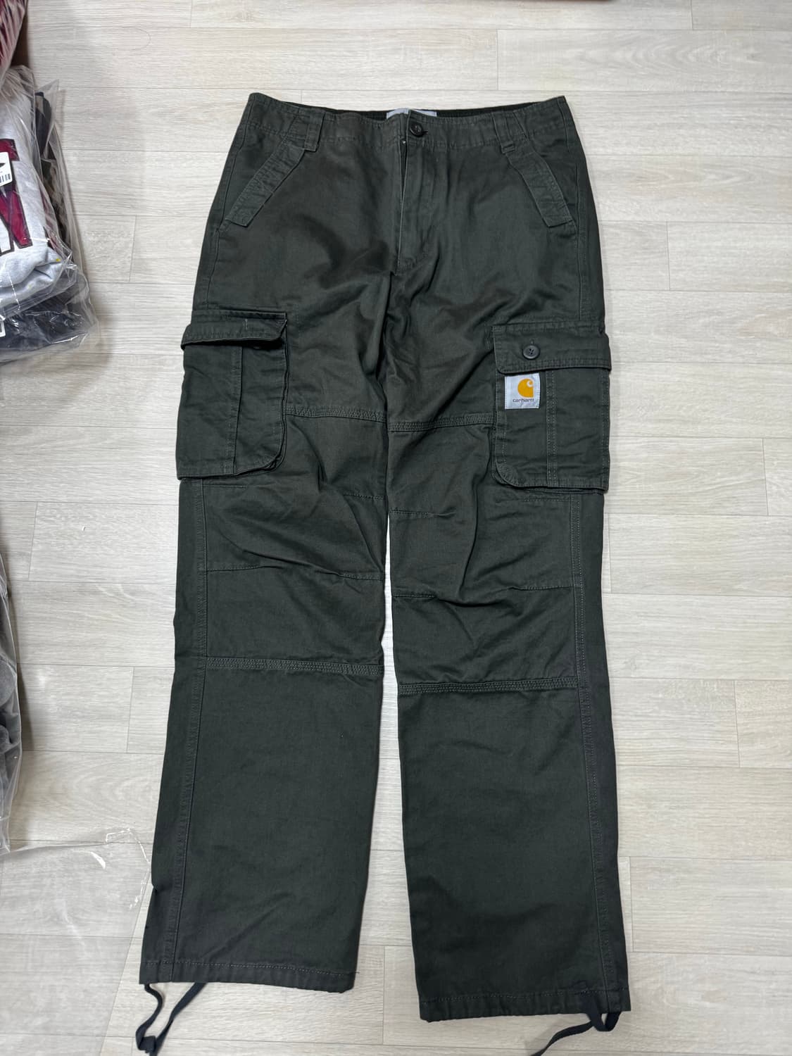 [L,32] 칼하트 카고팬츠 카키 상품이미지1