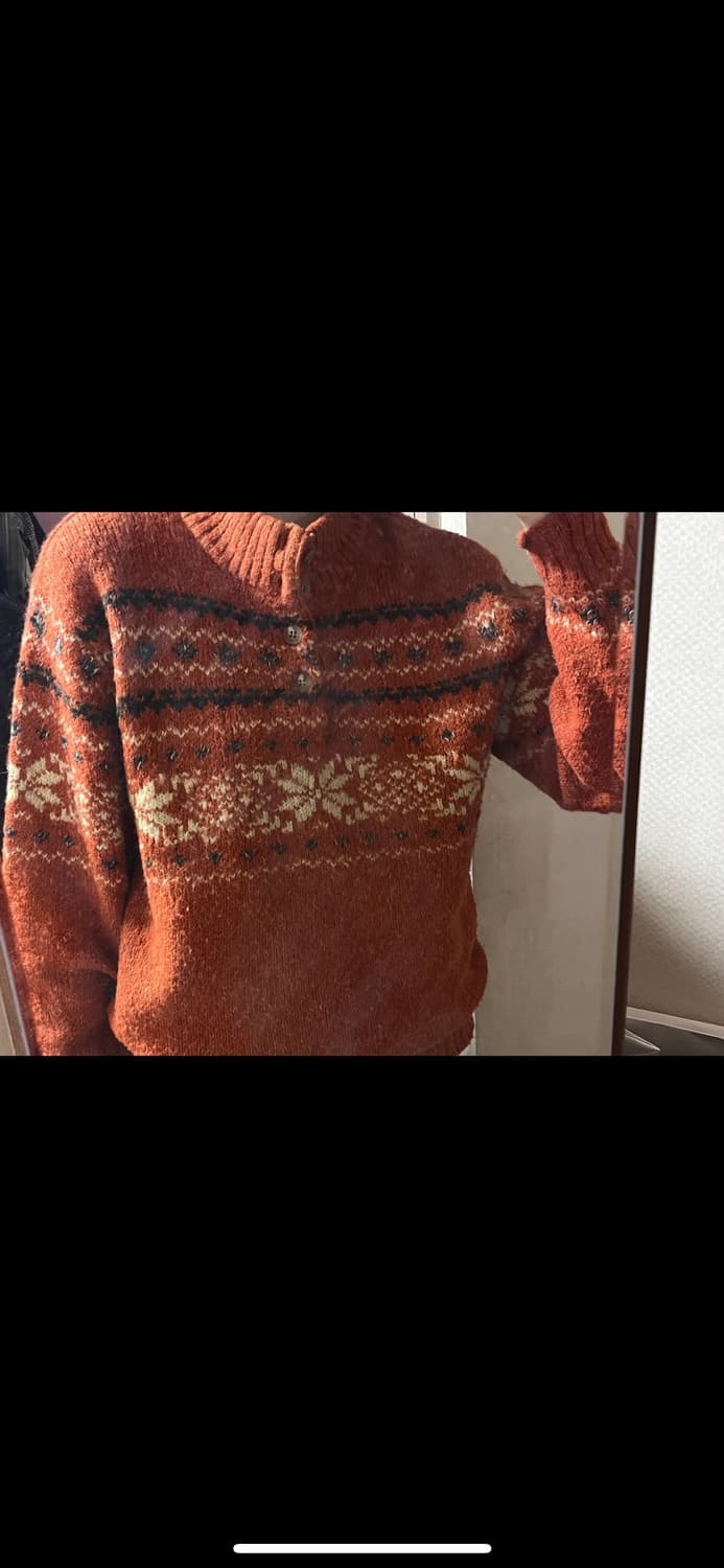 빈티지 노르딕 니트 상품이미지3