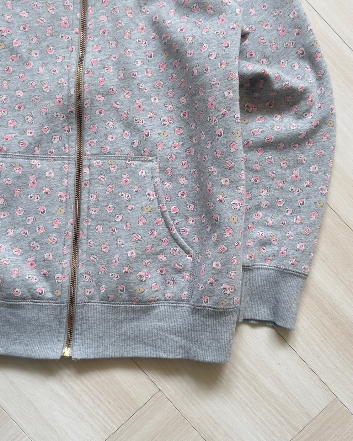[GOOD DAY] Floral Fleece Jacket 상품이미지2
