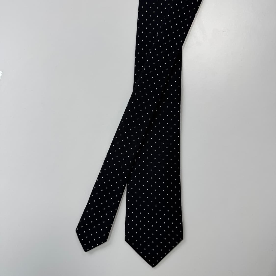버버리 명품 정품 블랙넥타이 (Burberrys) 7.2cm 상품이미지1