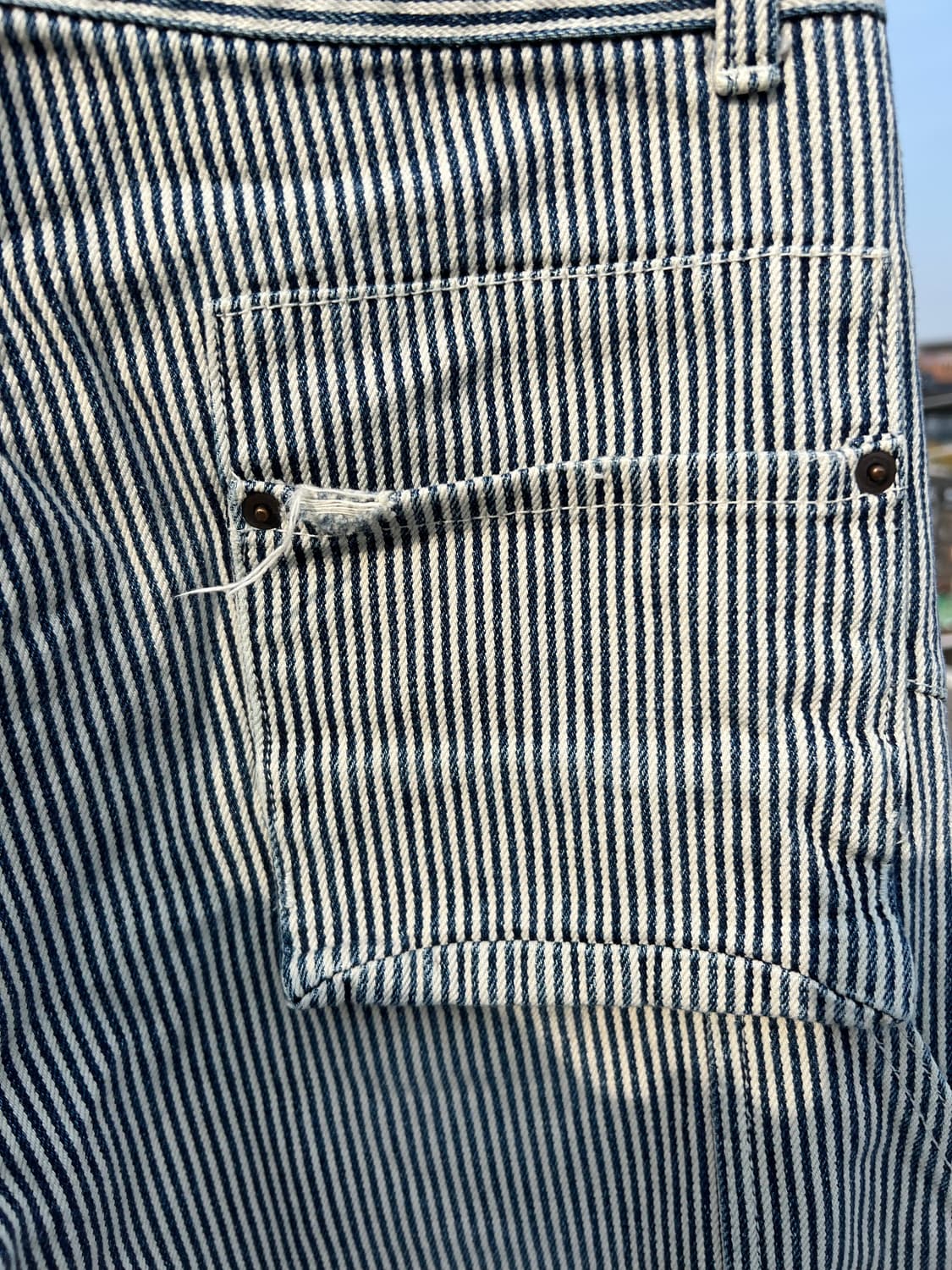 히코리 스트라이프 팬츠 상품이미지5