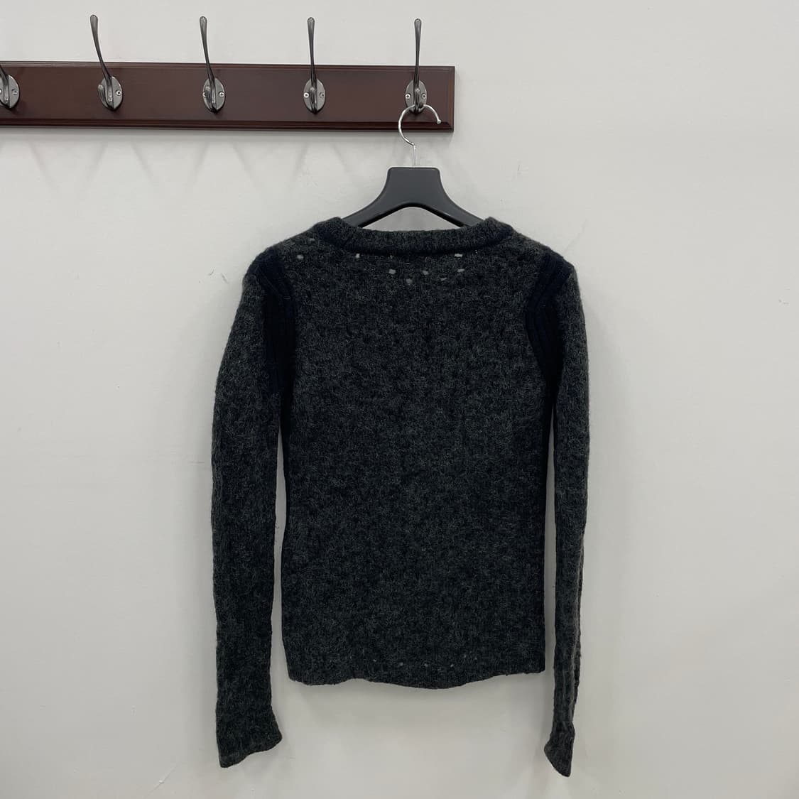 끌로에 모헤어 니트 스웨터 블랙 상품이미지2