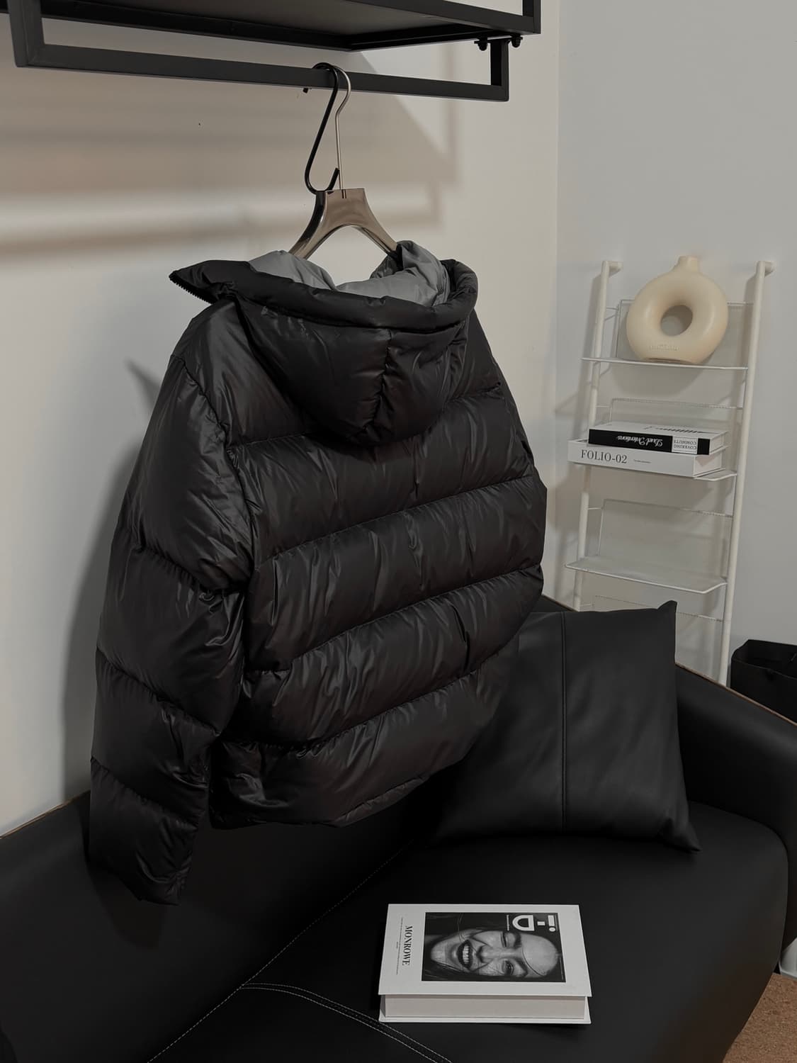 스투시 마이크로 립스탑 다운 파카 제트 블랙 상품이미지4