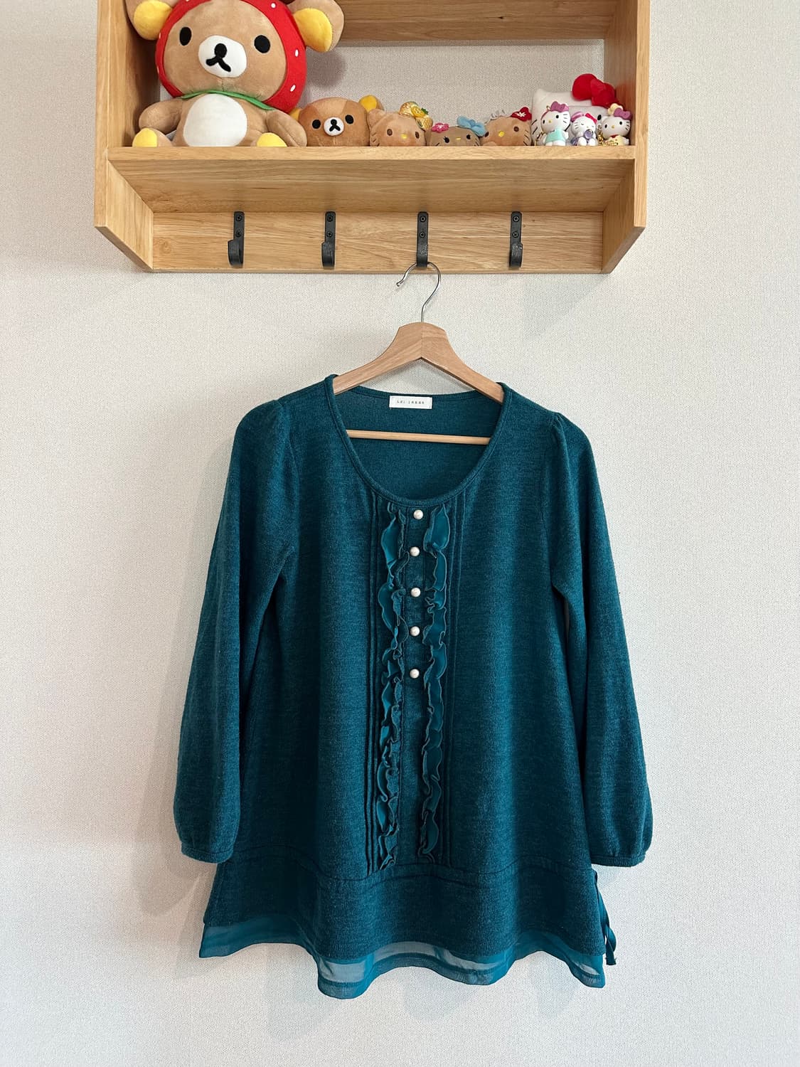 jpn 키치 괴짜 하구미 스즈코 아오이유우 모리걸 레이어드 코디세트 상품이미지3