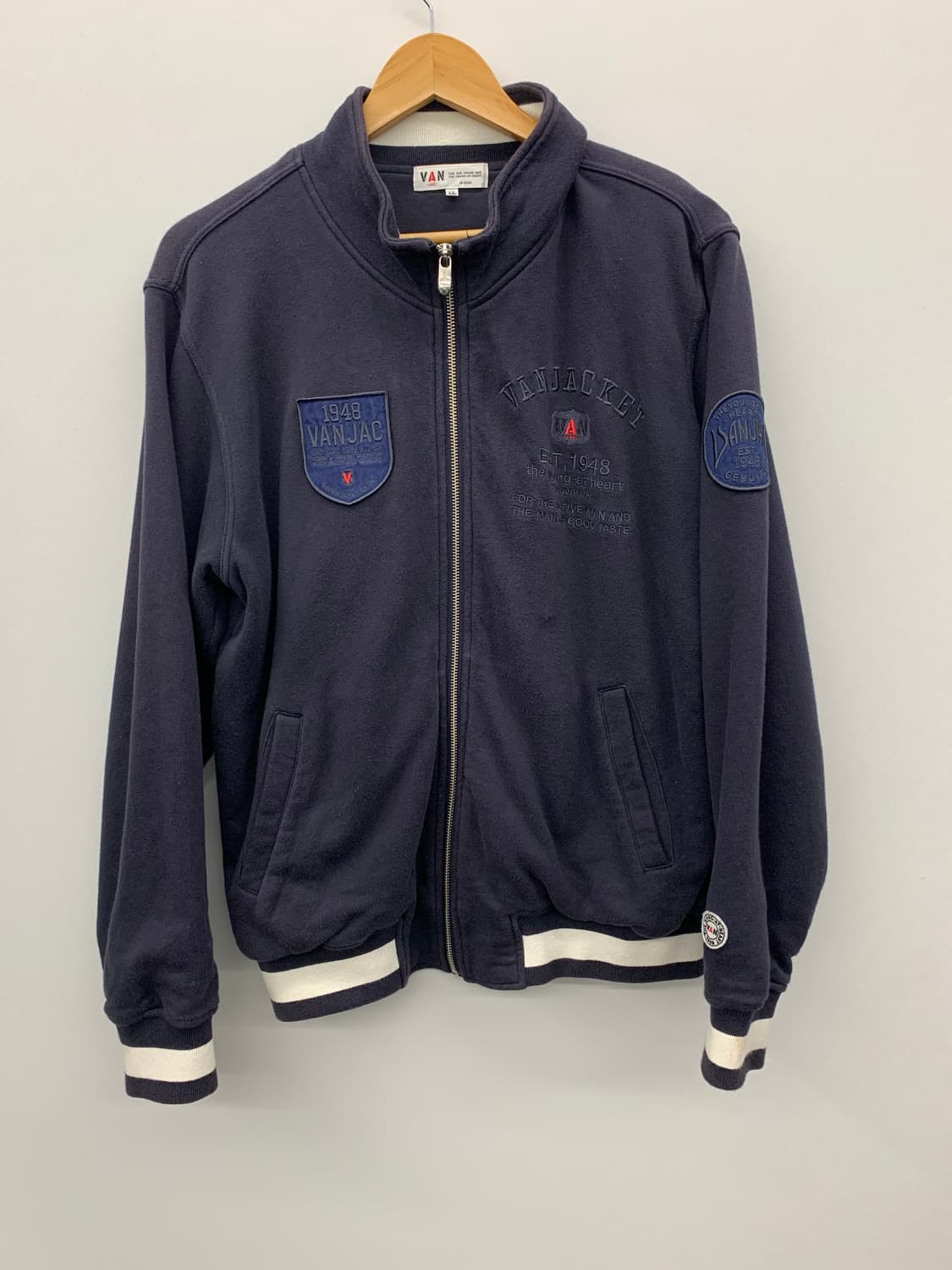 Van 패치 집업 상품이미지4