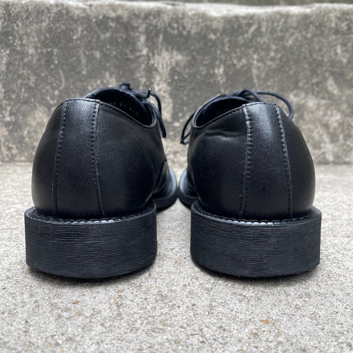 [260] 야세 와플 카우하이드 더비 블랙 상품이미지5