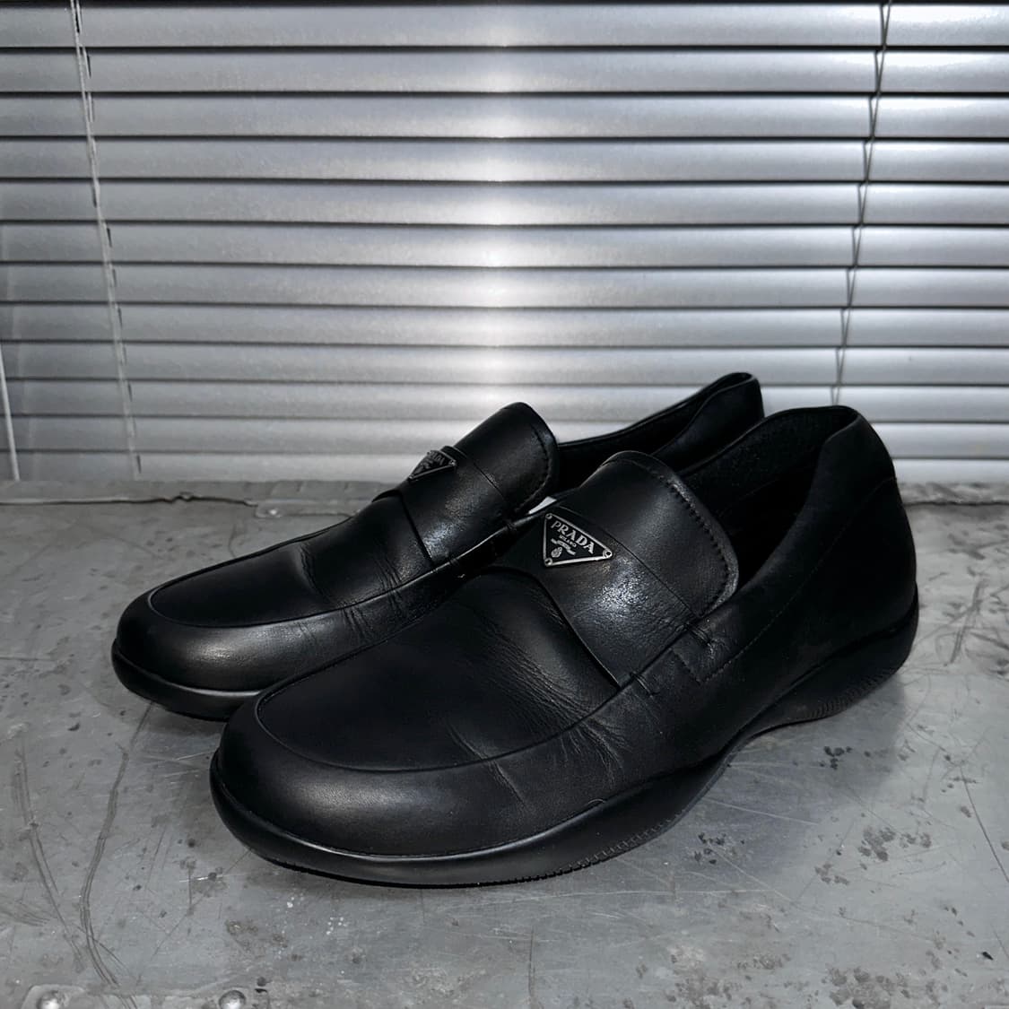 00s 빈티지 프라다 스포츠 로고 로퍼 상품이미지3