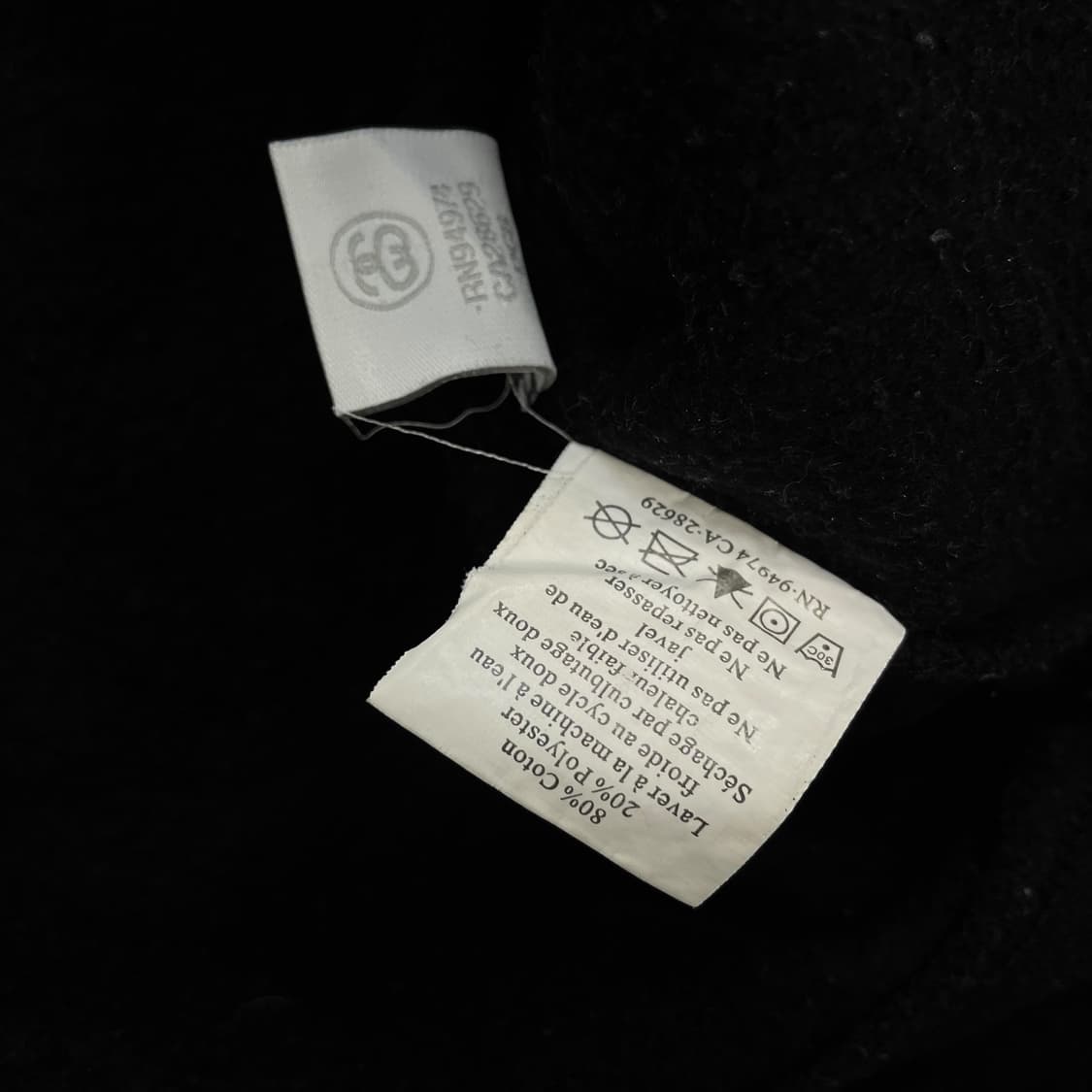 스투시 Stussy 월드투어 후드티 블랙 상품이미지7