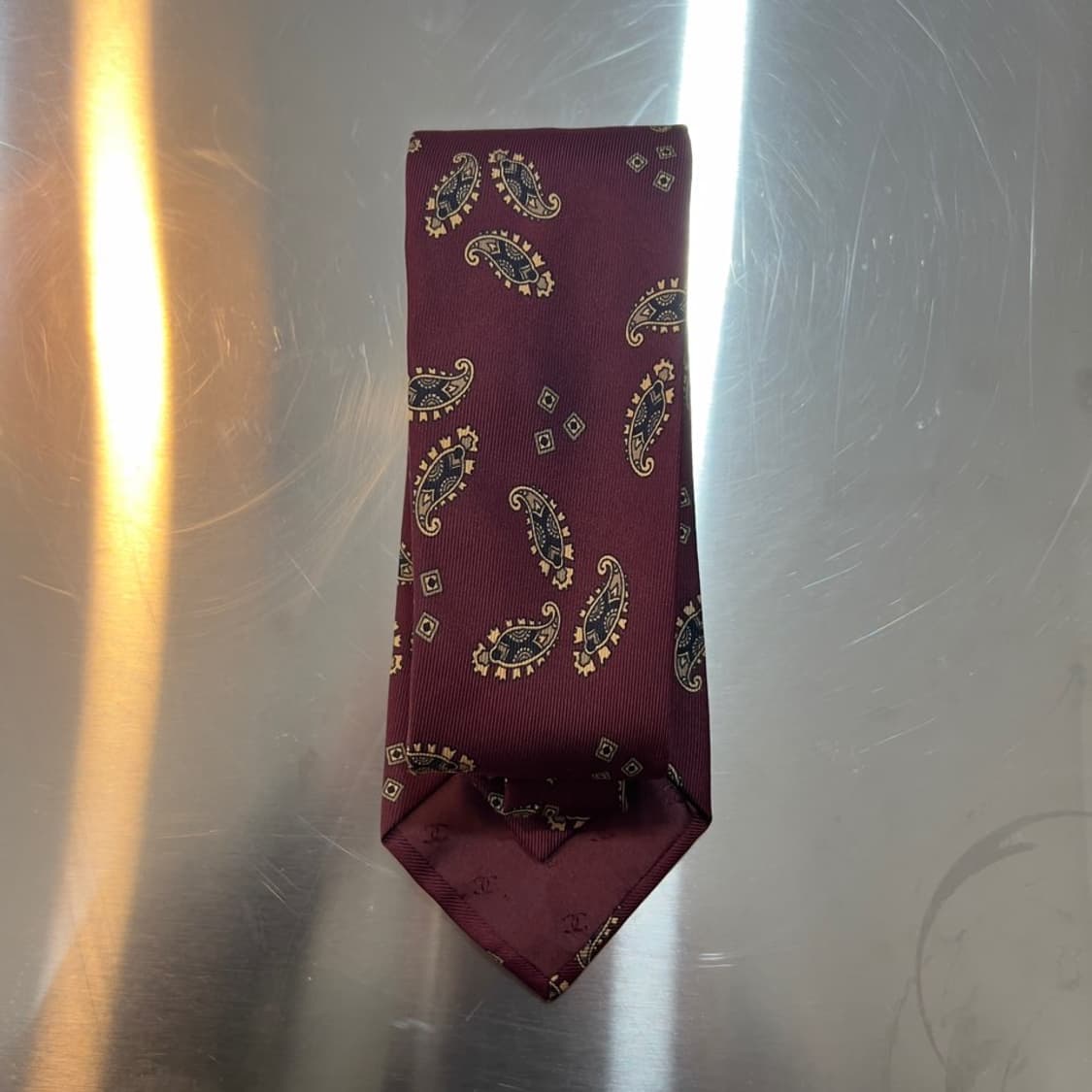 샤넬 페이즐리 넥타이 상품이미지3