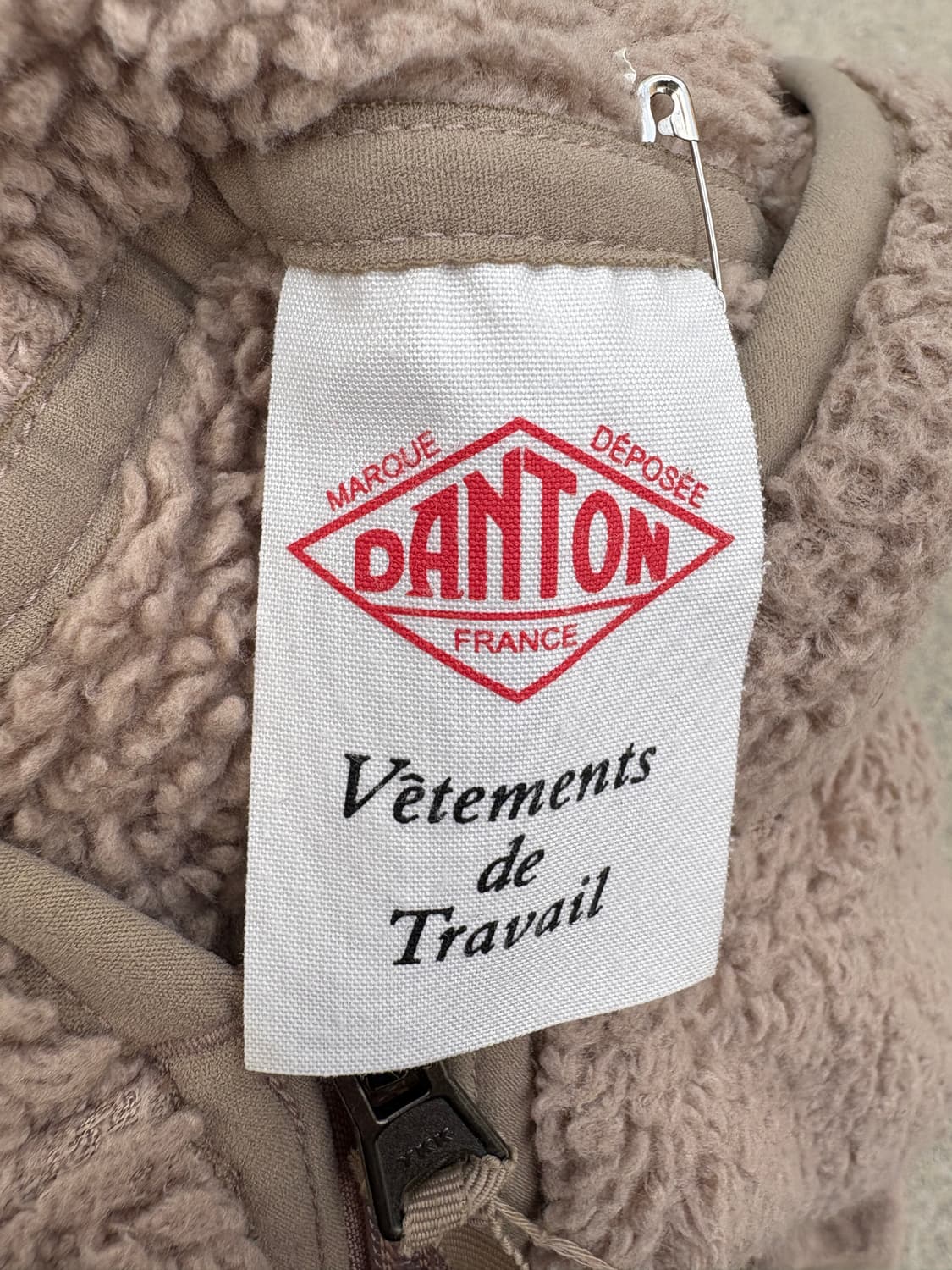 단톤 후드 플리스 후리스 자켓 상품이미지5