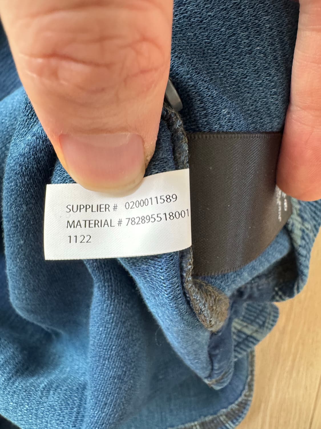 M 더블알엘 인디고 체크 풀오버 워크 셔츠 상품이미지7