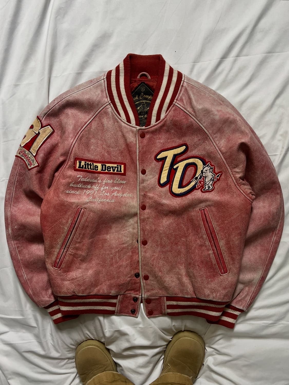 테드컴퍼니 가죽자켓 상품이미지1