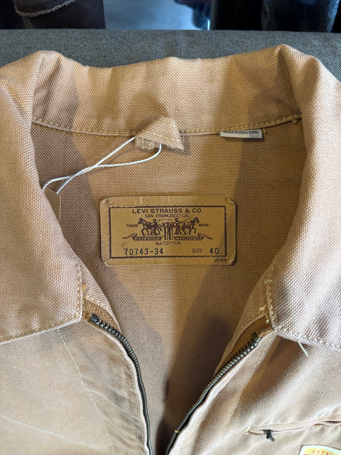 리바이스 워커스 90's 캔버스 워크 자켓 상품이미지4