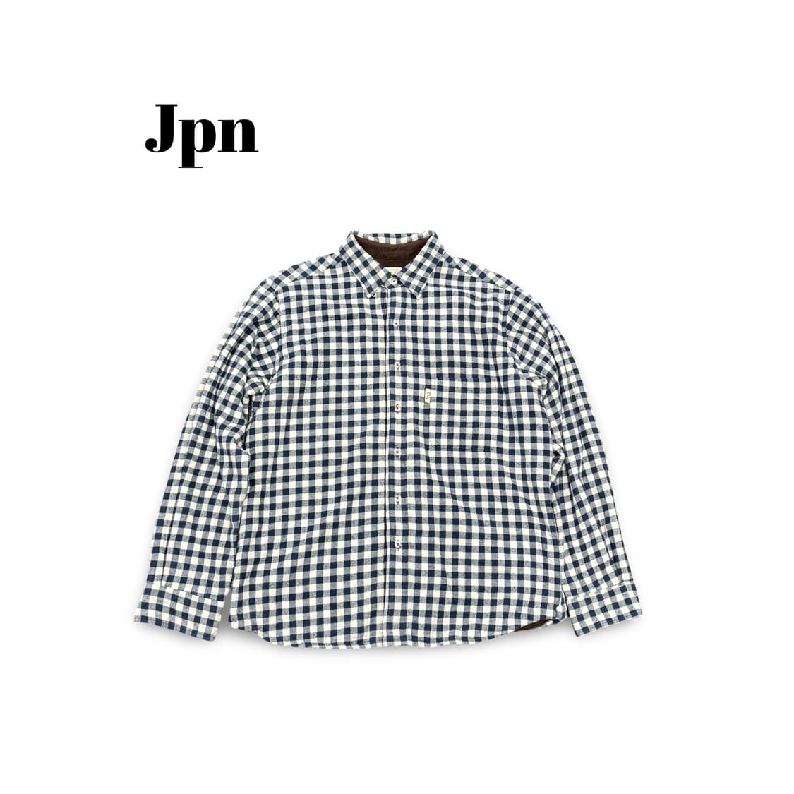 (95)JPN기모체크셔츠 상품이미지1