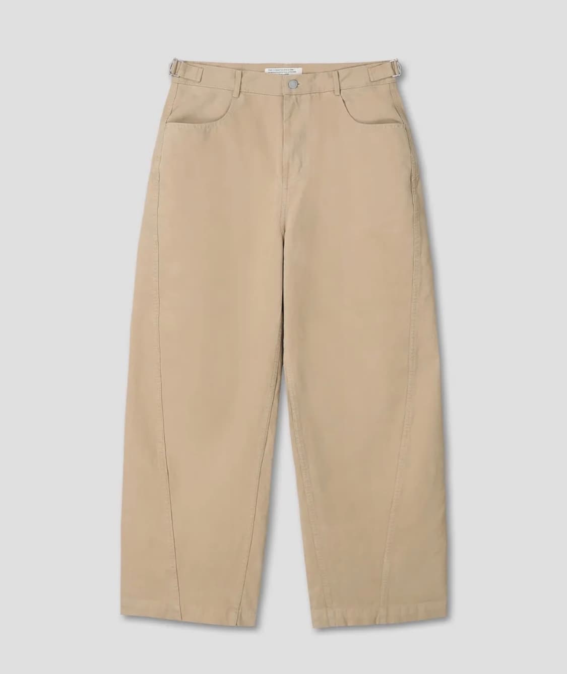 (2) 다이브인 워시드 커브드 치노팬츠 베이지 상품이미지1
