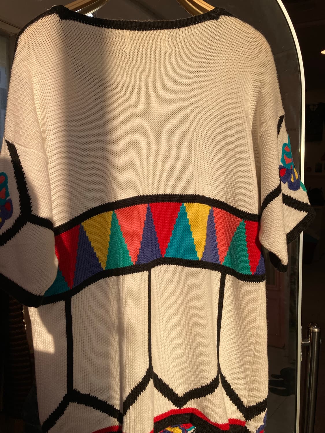 멕시칸 크로셰 무지개 니트 상품이미지6