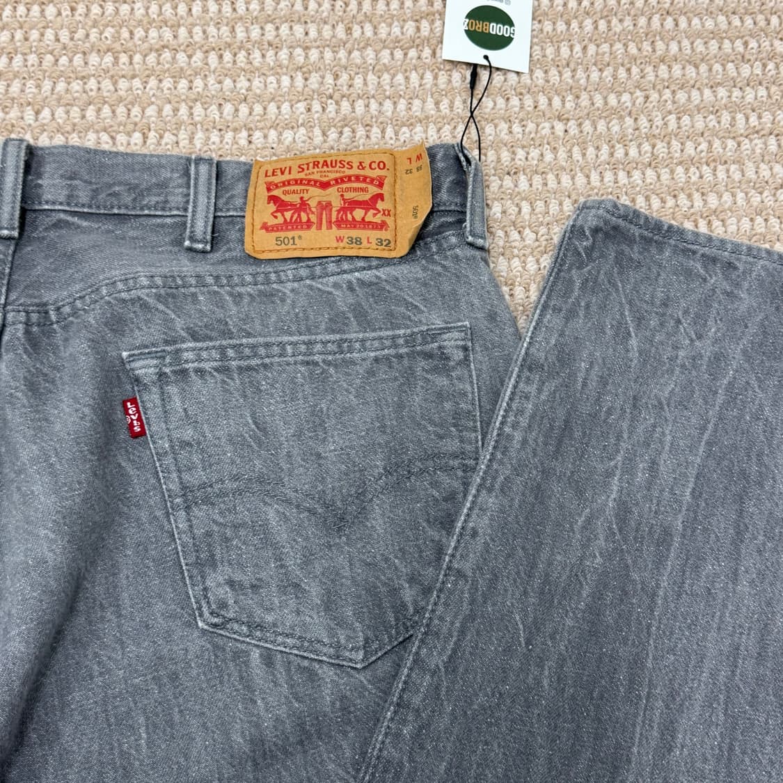 리바이스 501 데님 팬츠 청바지 (7) 상품이미지9