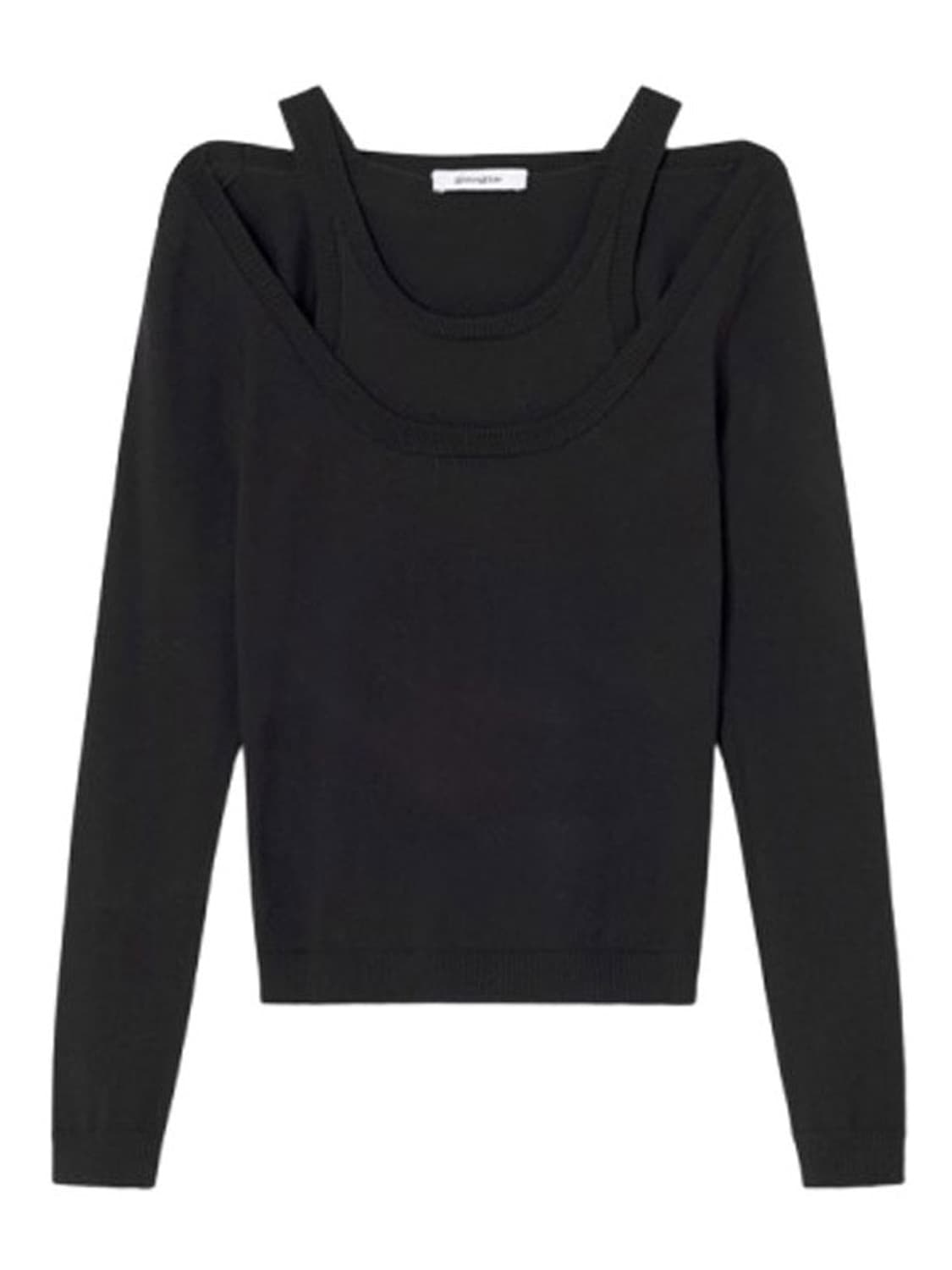 Gimaguas ETOILE 레이어드 롱슬리브 탑  상품이미지2