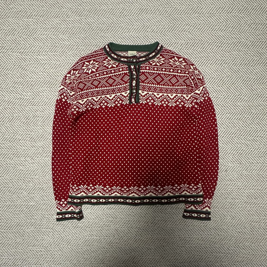 L. L. BEAN australia made knit sweater 상품이미지1