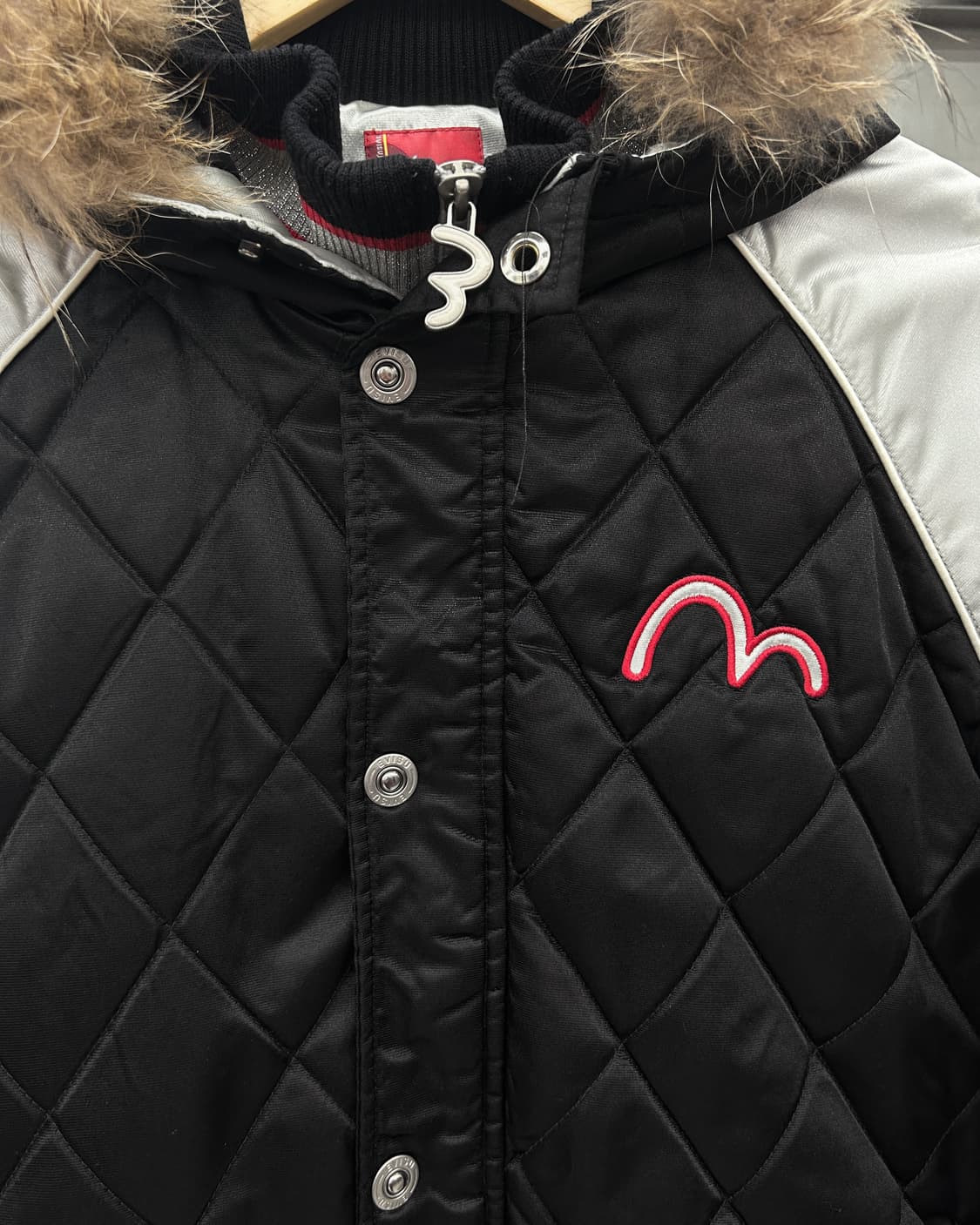 에비수 00s 퍼 후드 스타디움 점퍼 상품이미지5