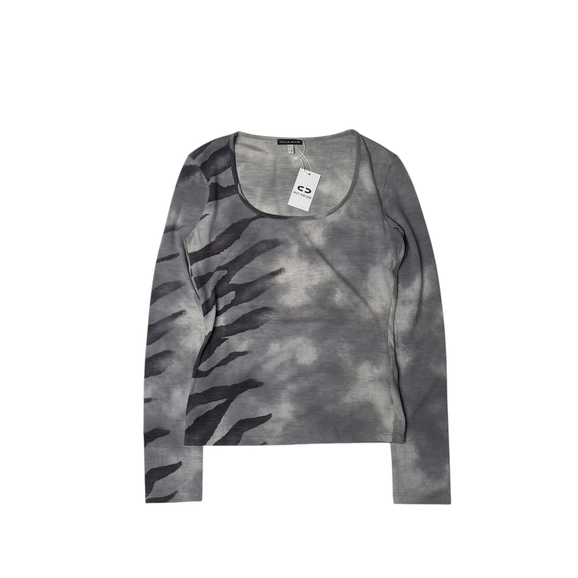 Krizia  jeans지브라 블리치 울블렌드 니트(italy made) 상품이미지1