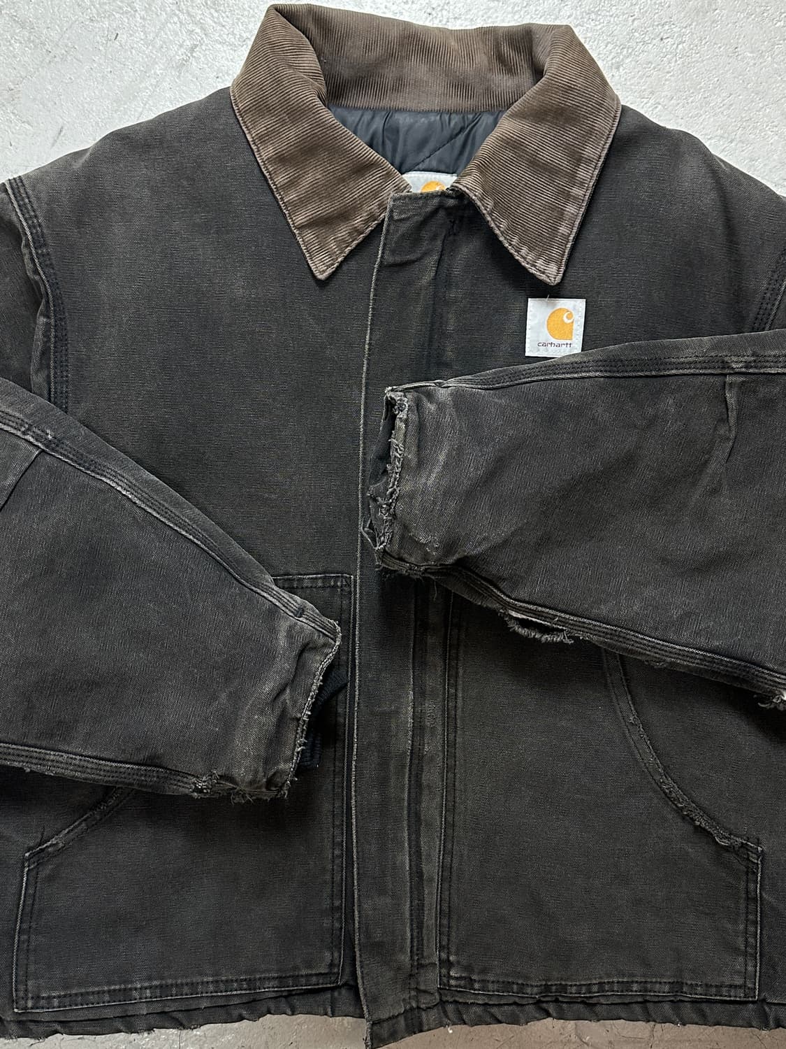 90's USA Made 칼하트 J02 아크틱 자켓 칼하트 디트로이트 상품이미지8