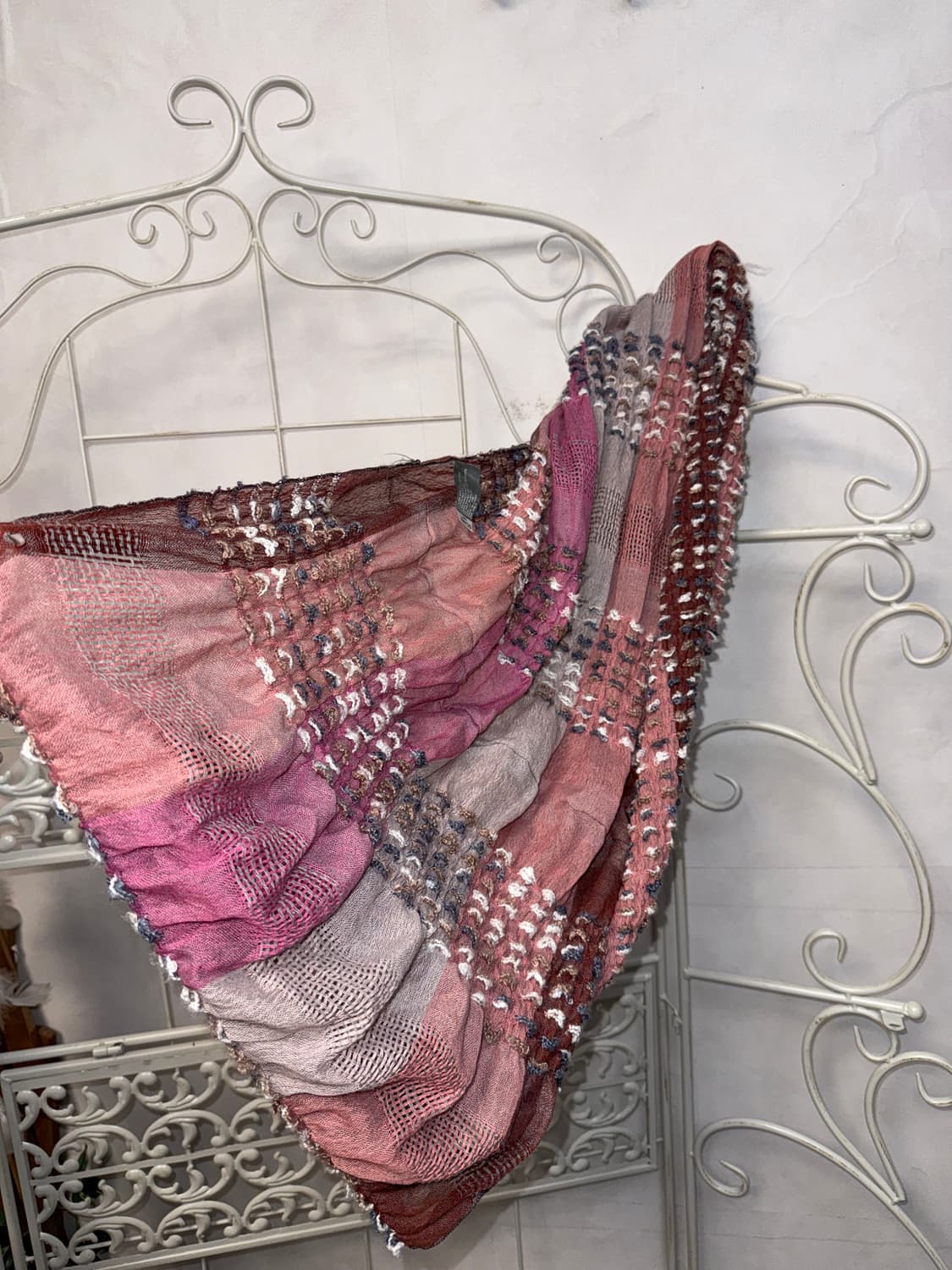 Indi pink bohemian grunge knit warmer 상품이미지3