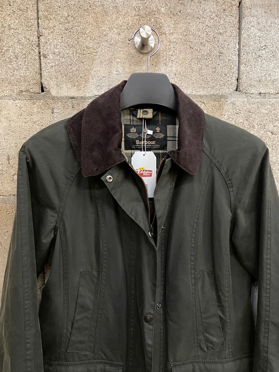 바버 비드넬 왁스 자켓 상품이미지2