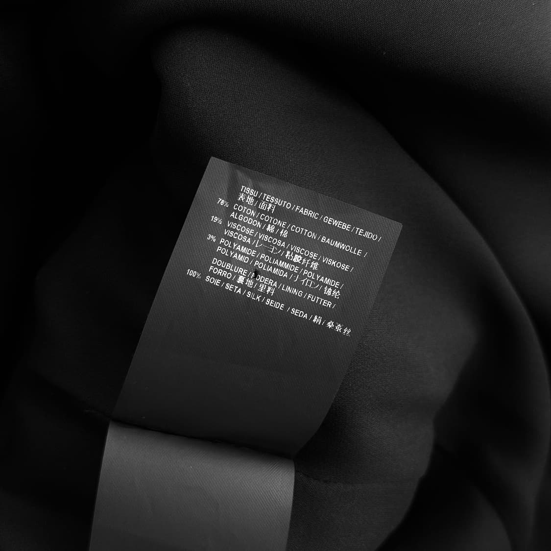 생로랑 컷워크 블랙 레이스 원피스 상품이미지5