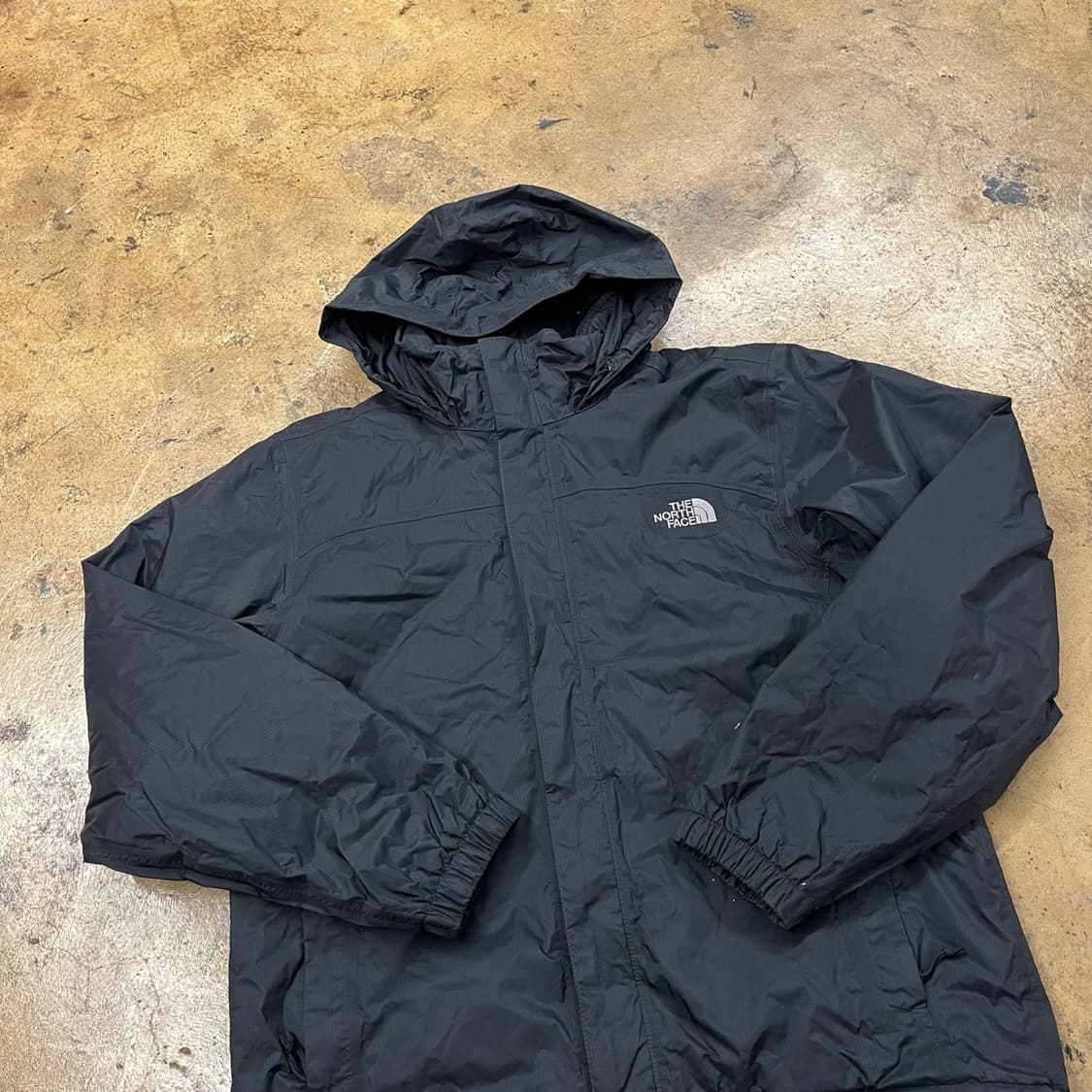 [정품/M] 노스페이스 블랙 바람막이 후드 자켓 b8 상품이미지1