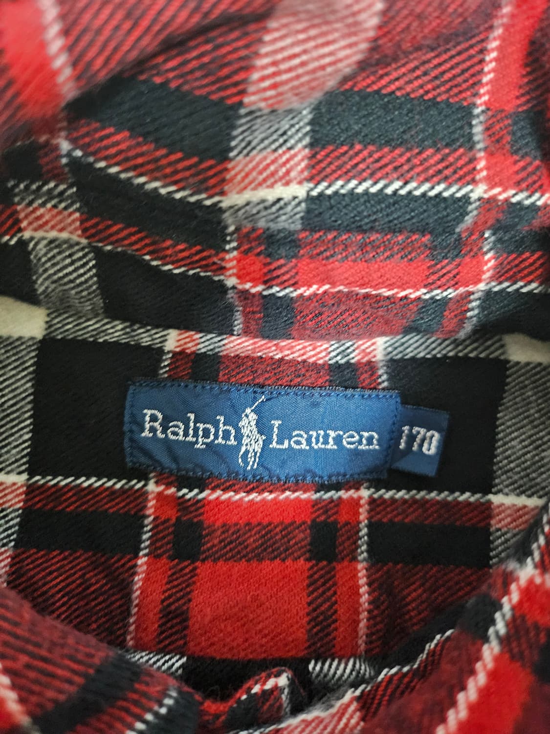 폴로랄프로렌 플란넬 셔츠 상품이미지3