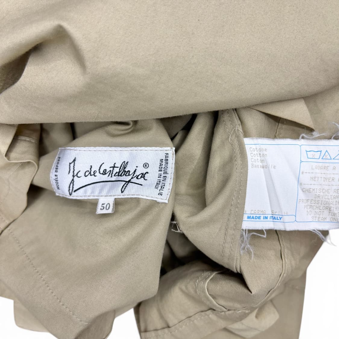 90's 장 샤를 드 카스텔바작 파이어맨 코트 상품이미지8