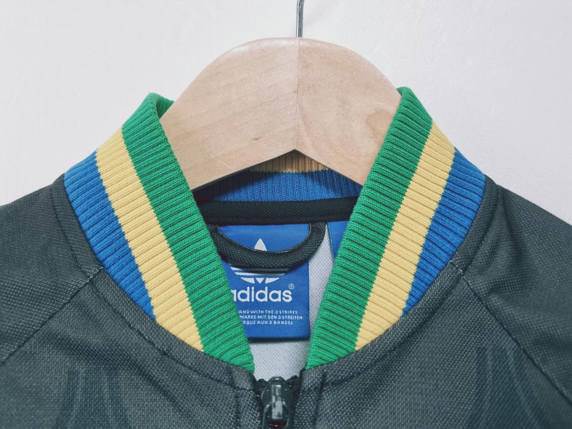 남성 아디다스 OG 불꽃 브라질 트랙탑 져지 저지 집업 트레이닝복 상품이미지7