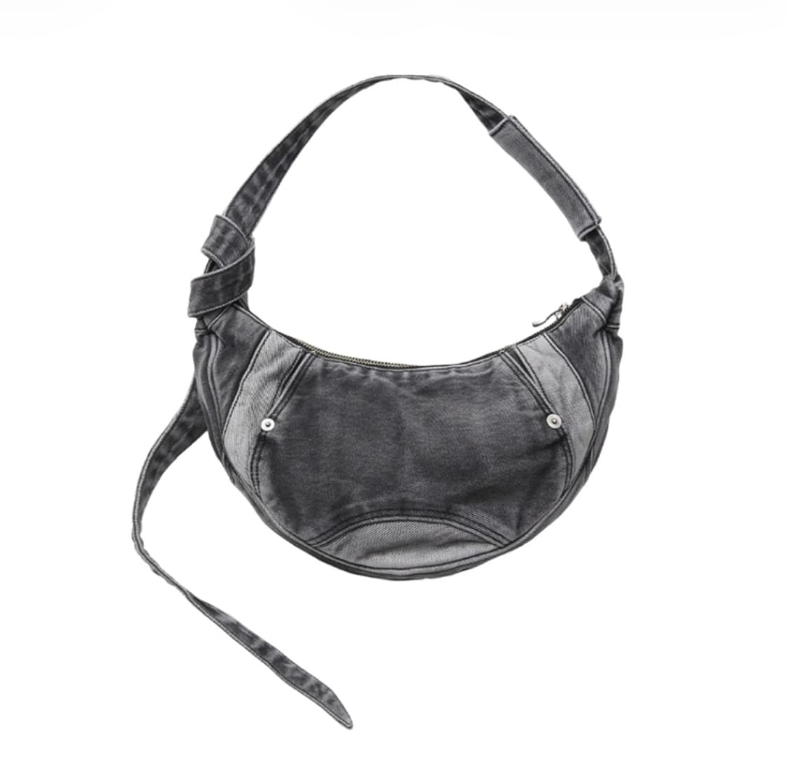 엑슬림 에피소드7 01 데님 백 차콜 상품이미지1