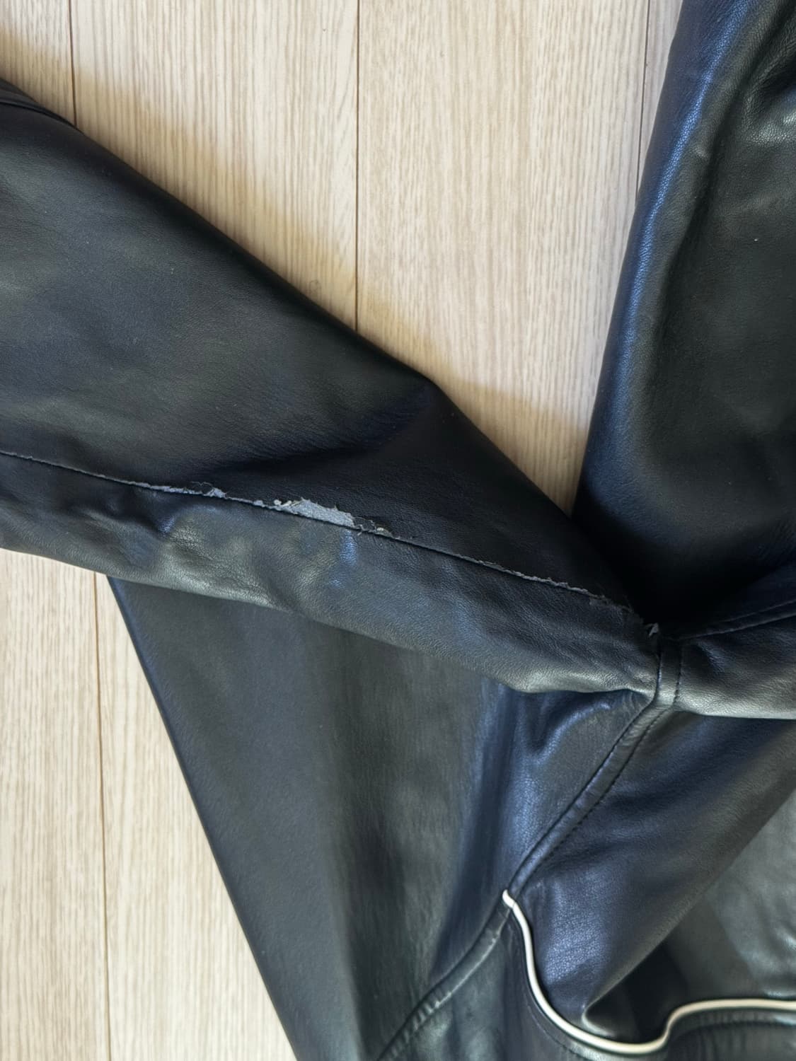 유스 (YOUTH) 22FW OVERSIZED FAUX LEATHER J 상품이미지4